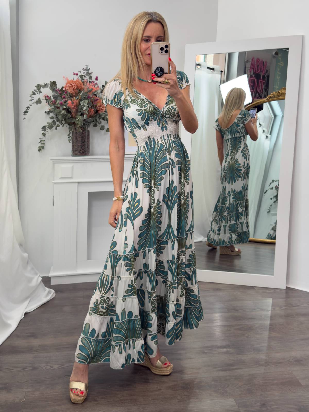 VESTIDO NADINE  VERDE