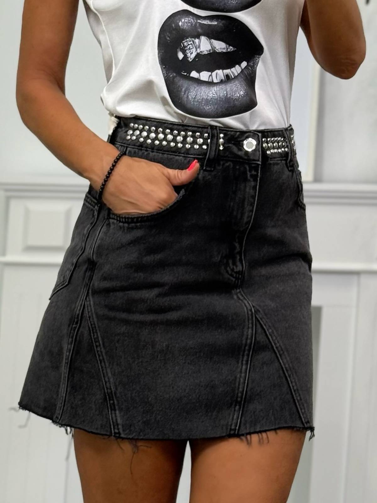 FALDA NAVAR NEGRO