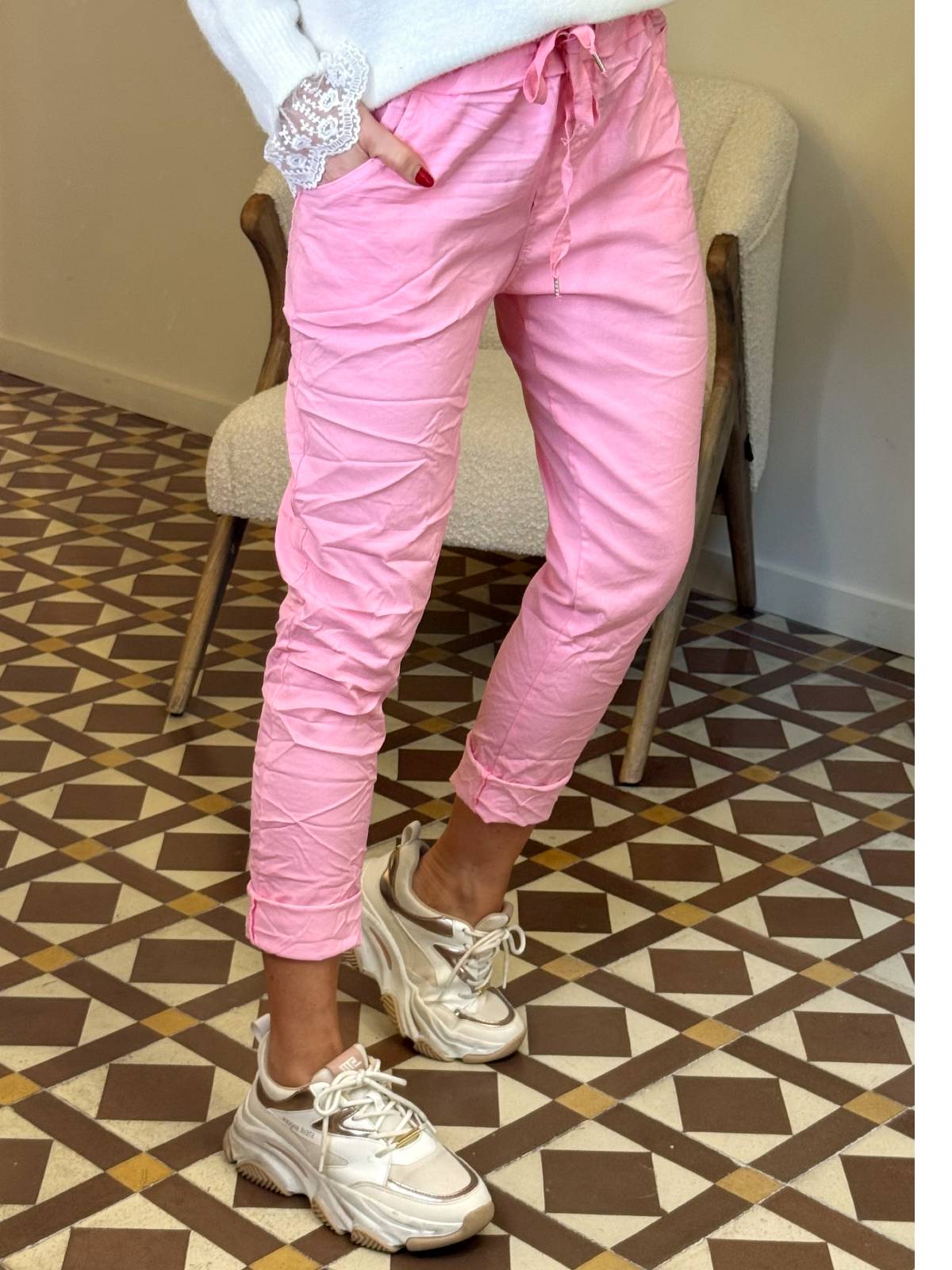 PANTALÓN NEW STAR ROSA