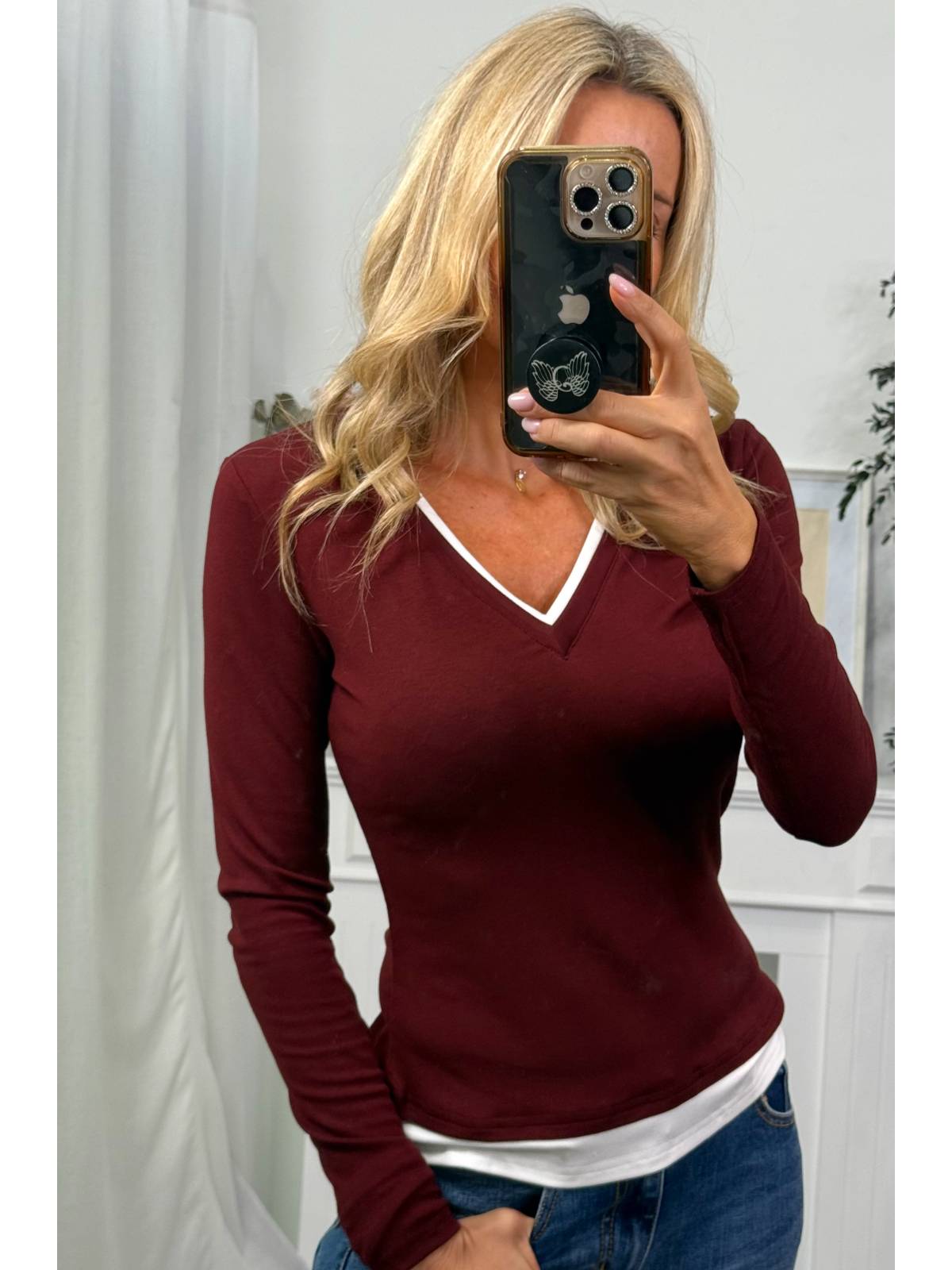 CAMISETA NINES BURDEOS