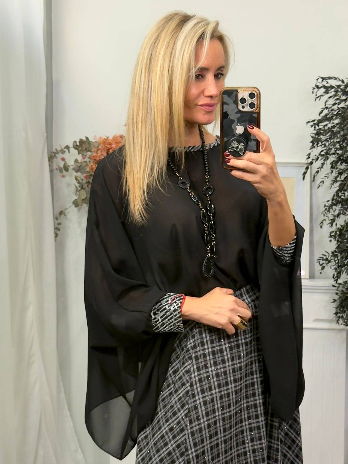 BLUSA NIRVELIS NEGRO