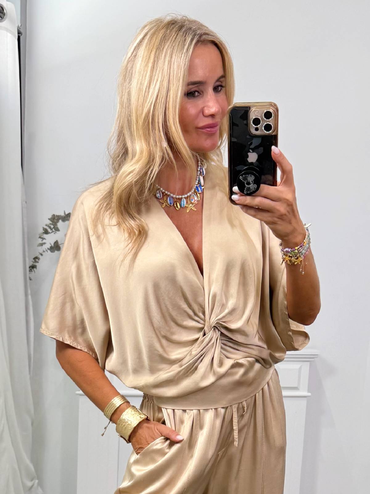 BLUSA NUELE BEIGE