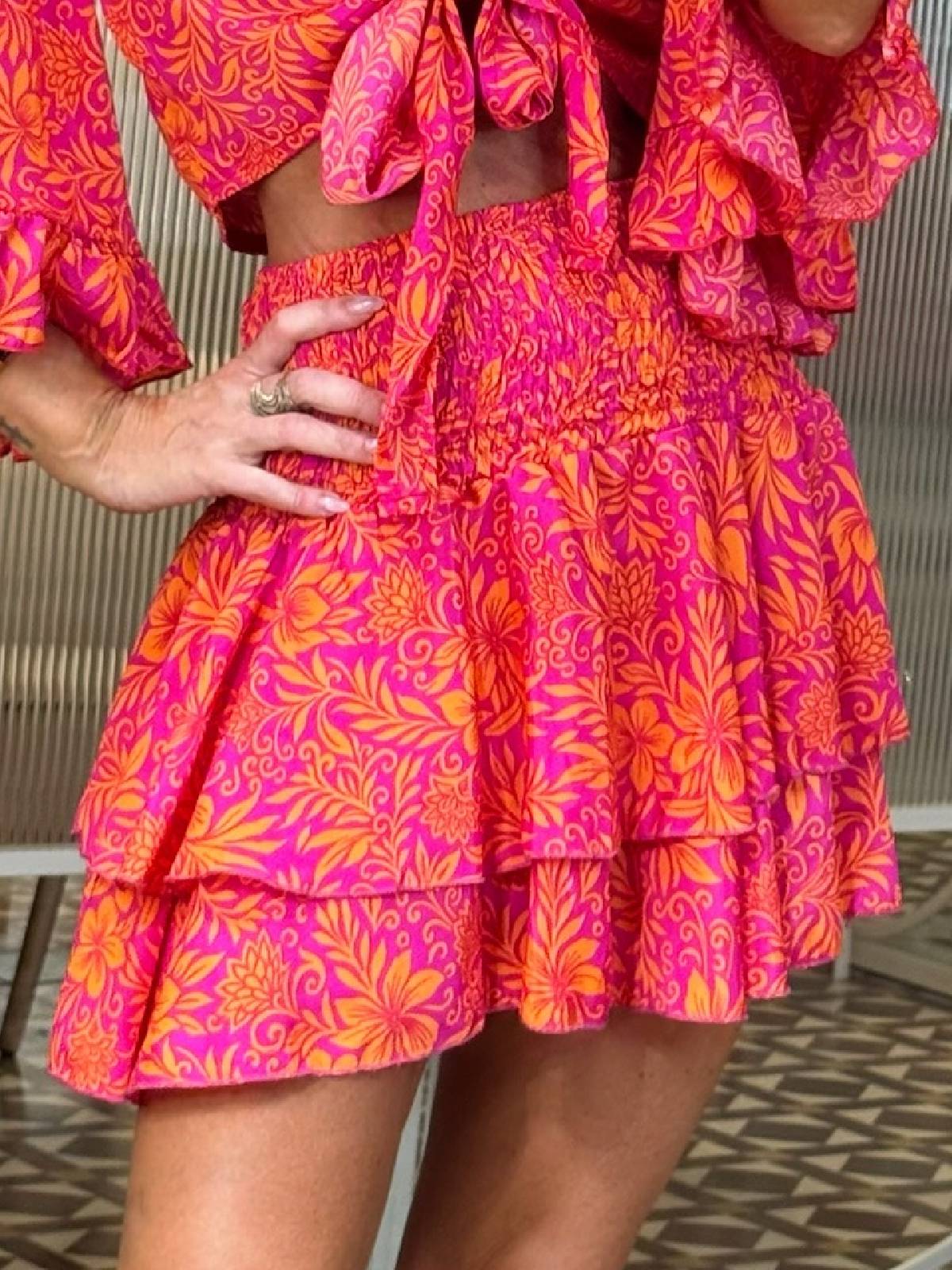 FALDA OAHU FUCSIA