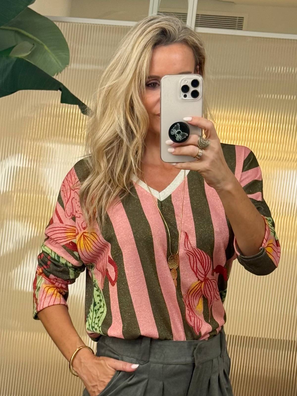 JERSEY OASIS ROSA