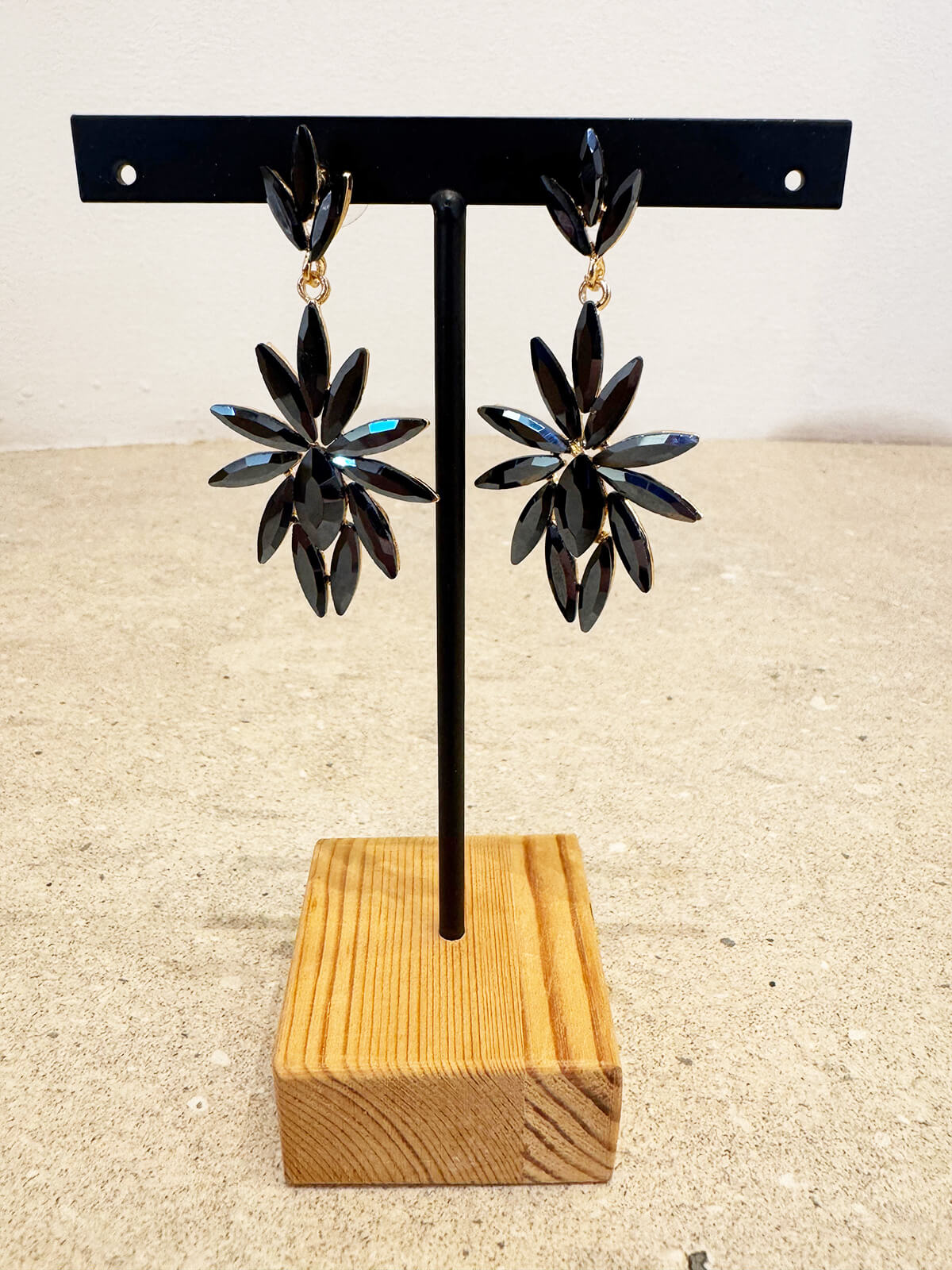 PENDIENTES LUR AZUL NOCHE