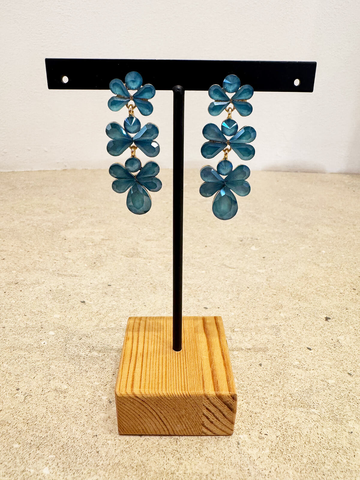 PENDIENTES VASSA AZUL