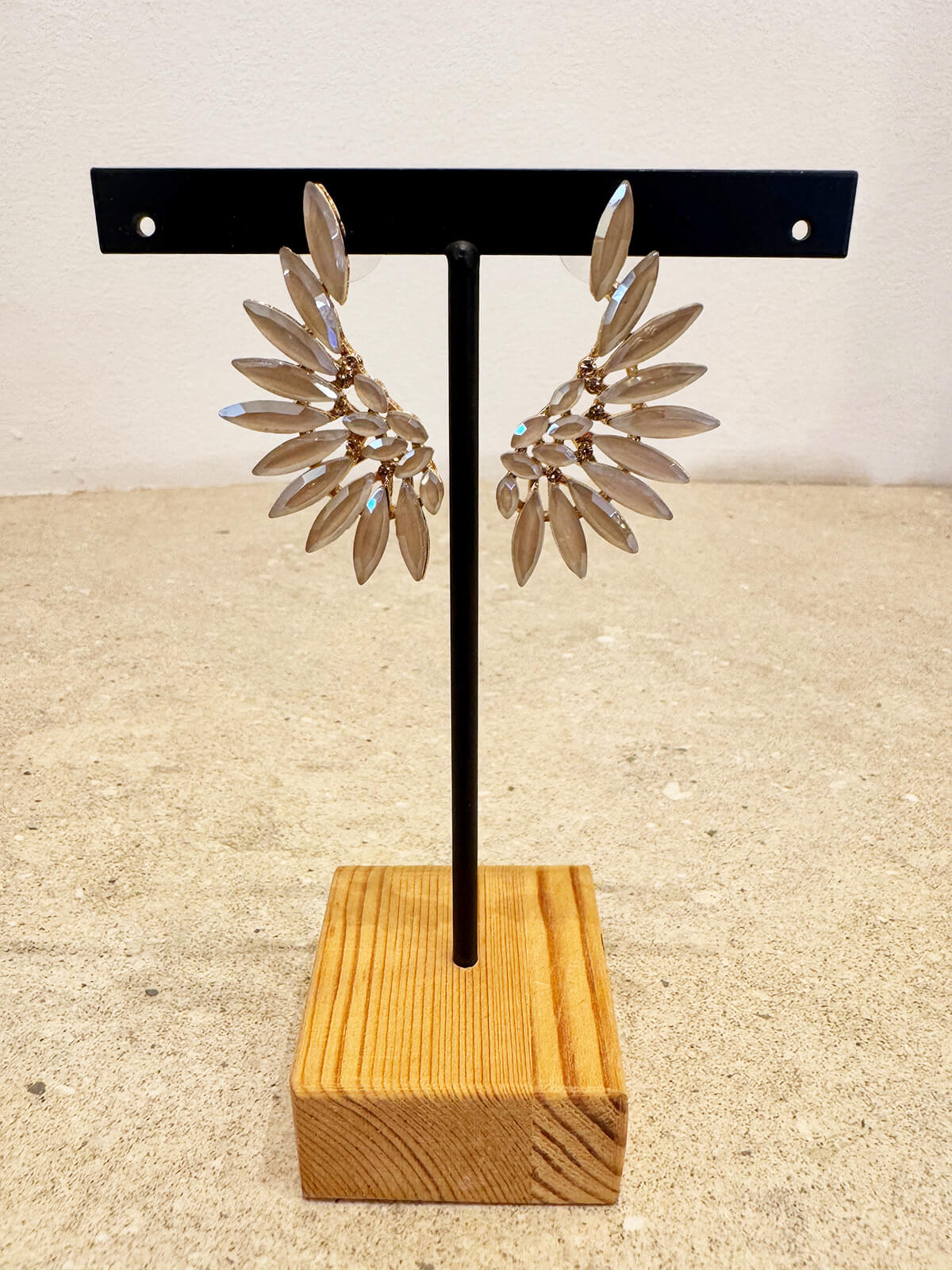 PENDIENTES LULEI BEIGE