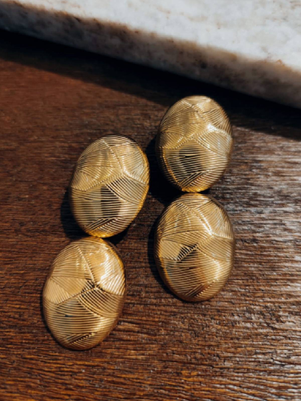 PENDIENTES TOBON DORADO