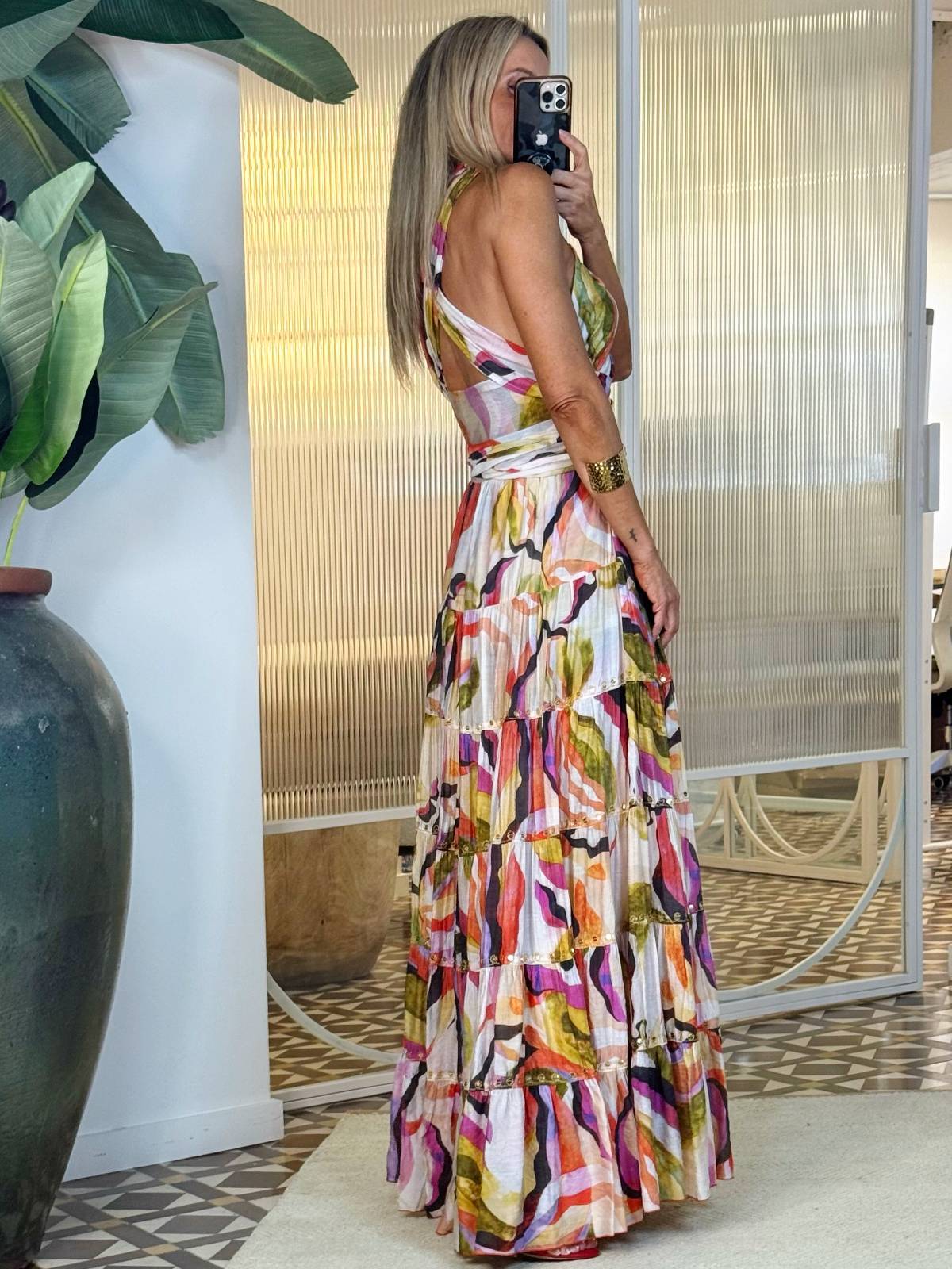 VESTIDO PENÉLOPE ROSA