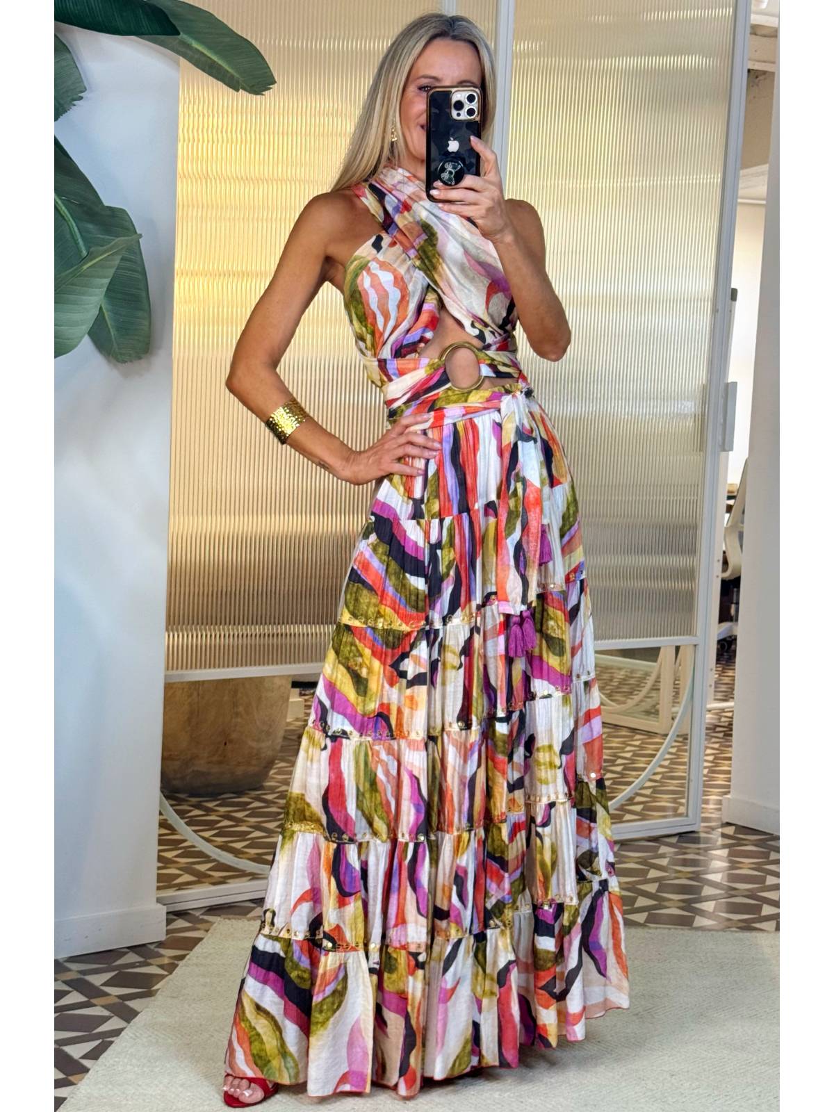 VESTIDO PENÉLOPE ROSA