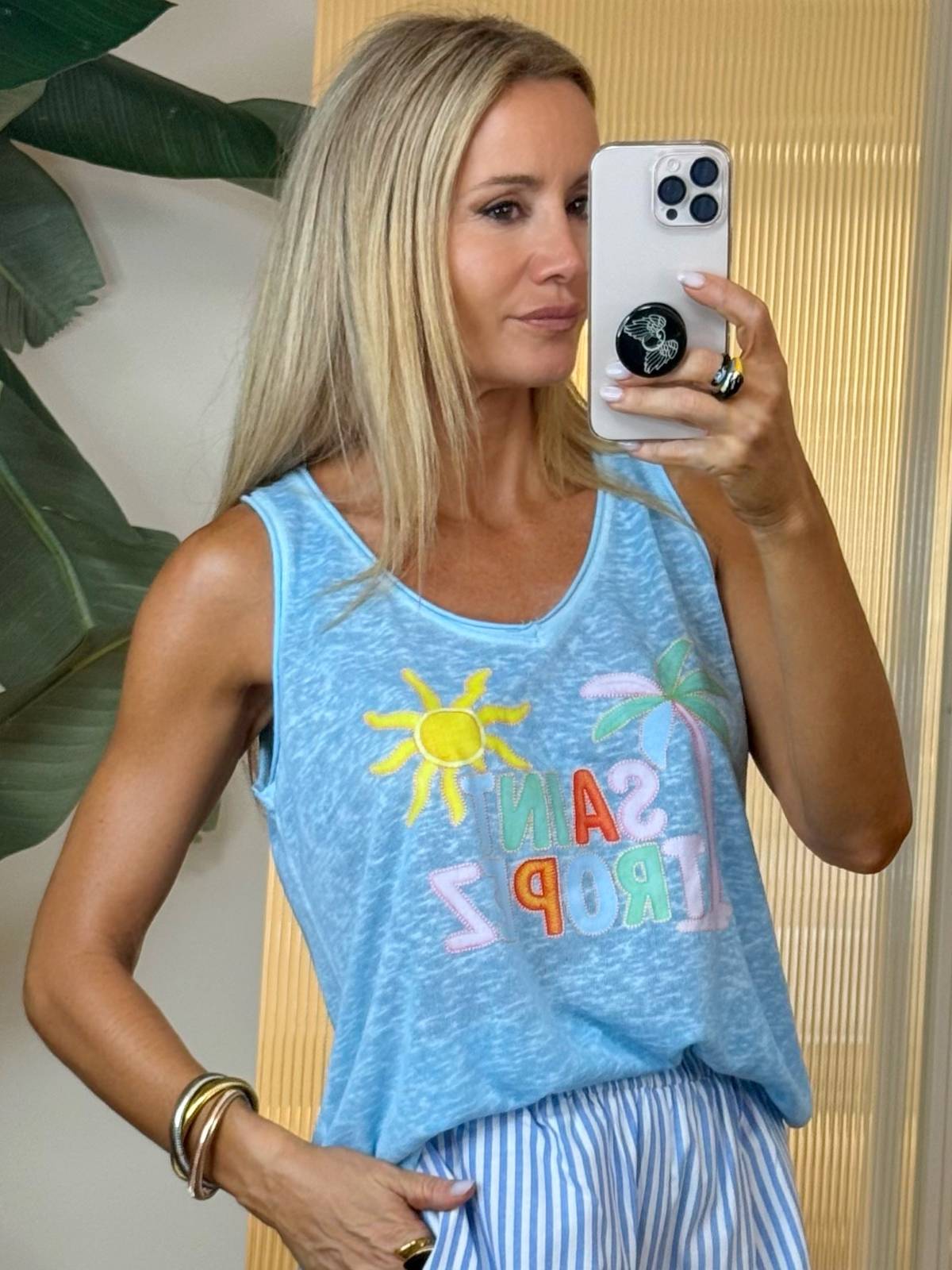 CAMISETA PETY AZUL