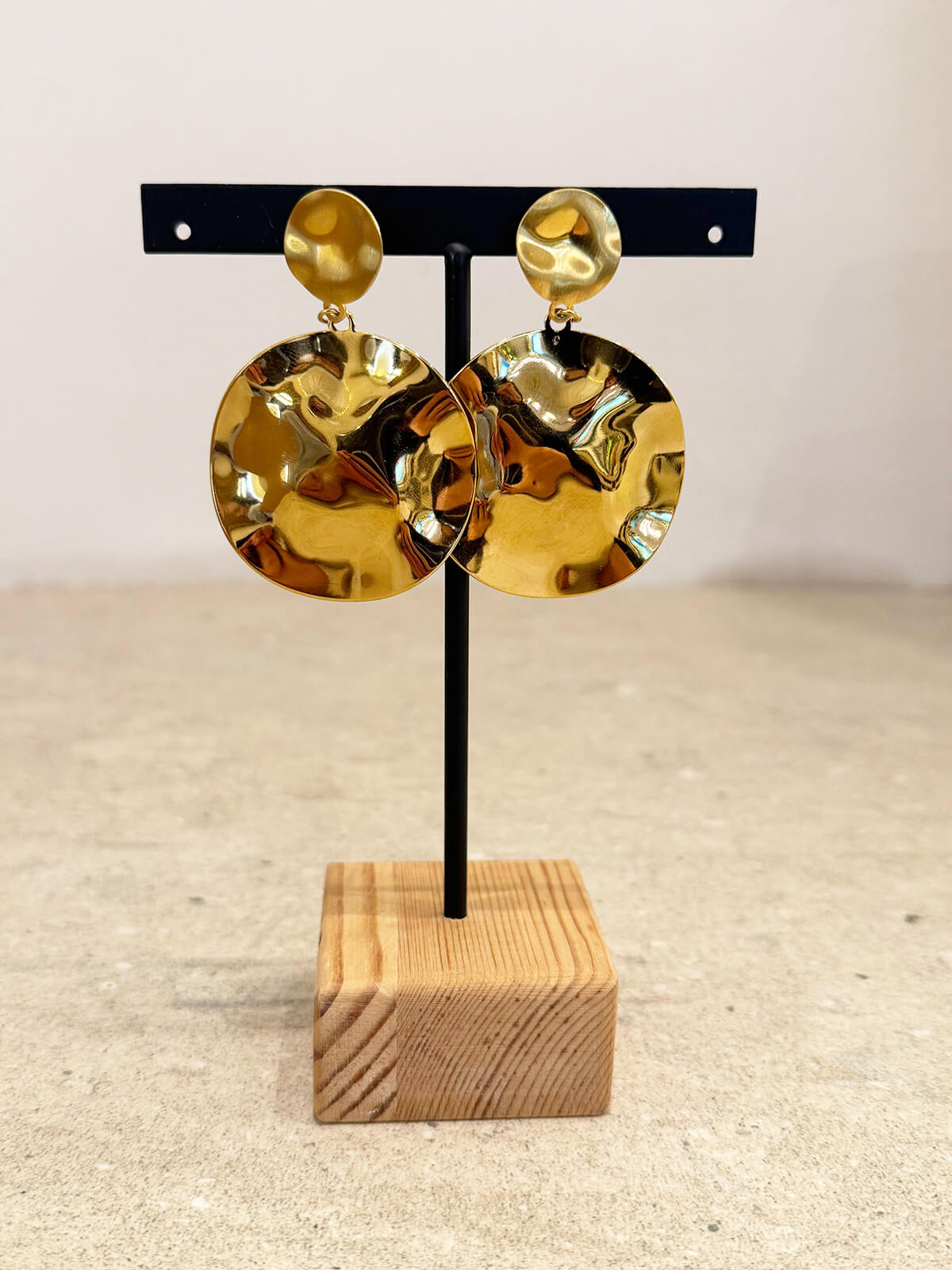 PENDIENTES VALMI DORADO