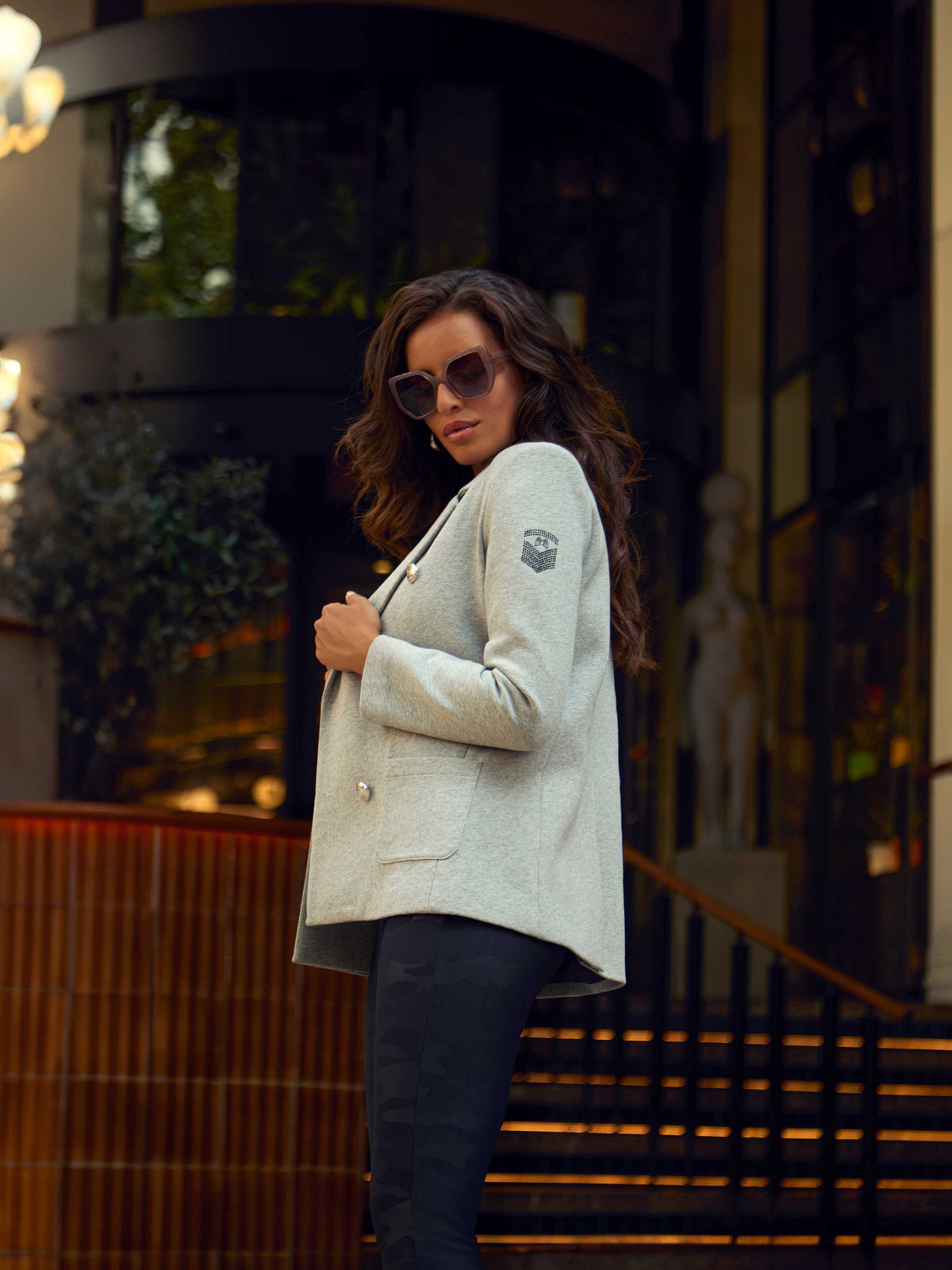 BLAZER PERLA CAMALEÓNICA