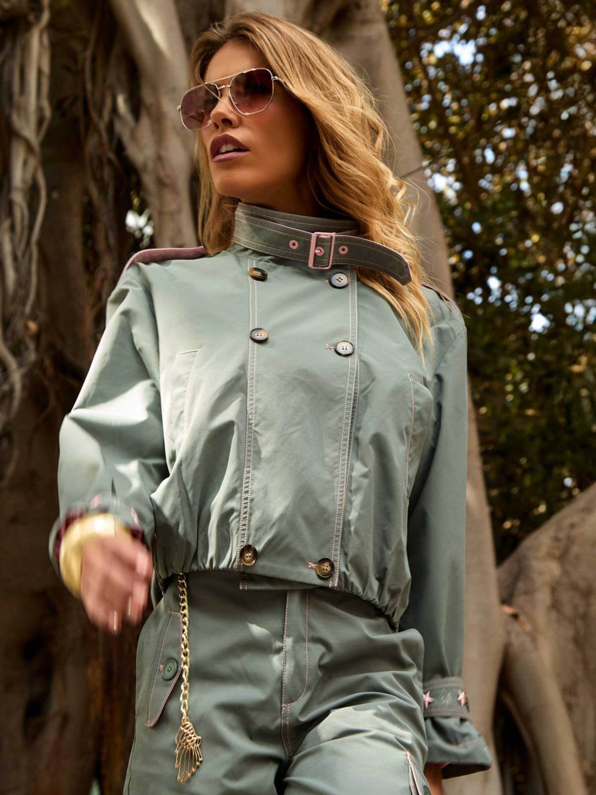 CHAQUETA QUETZAL CAMALEÓNICA