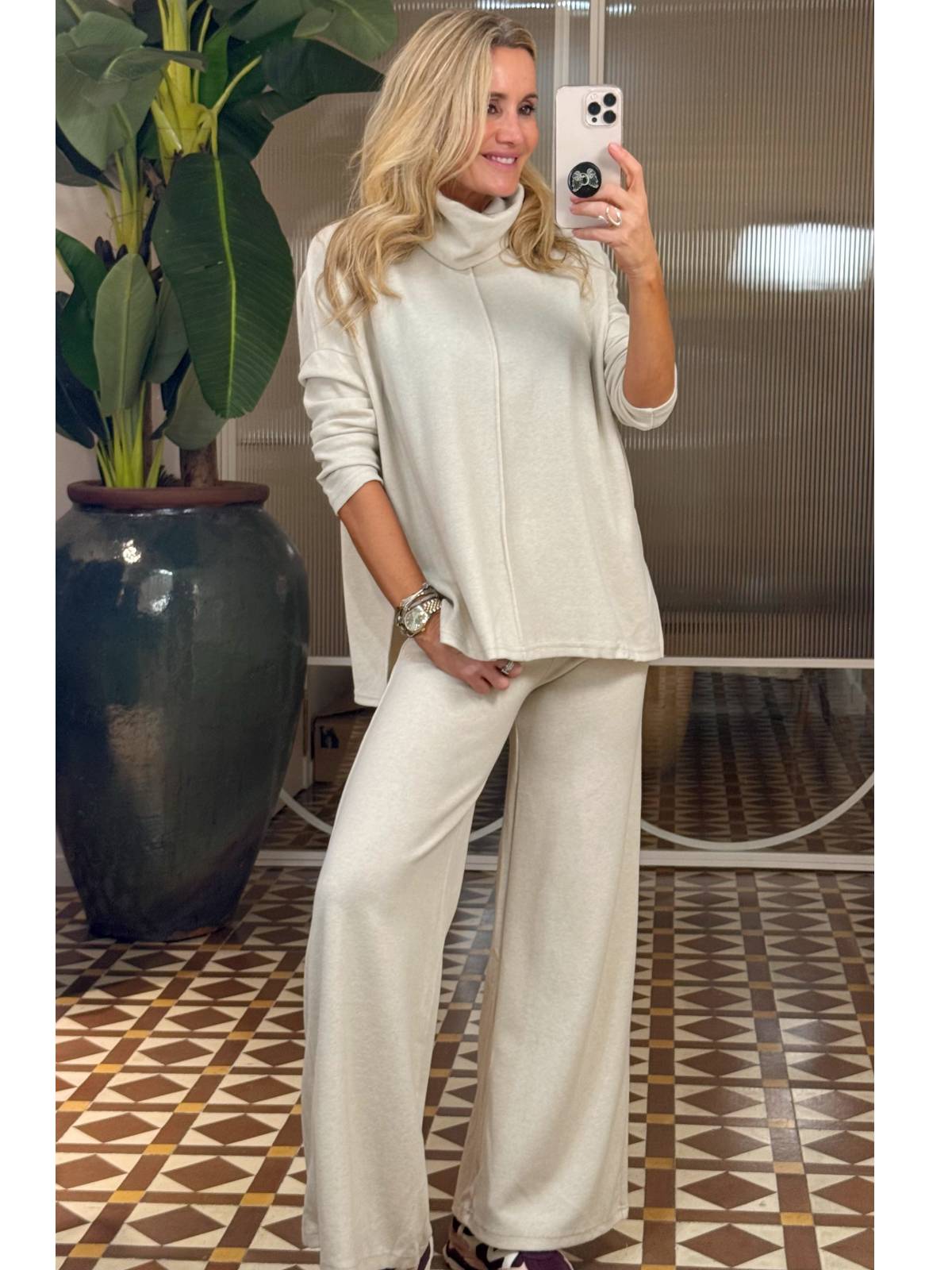 PANTALÓN BRISA CREMA