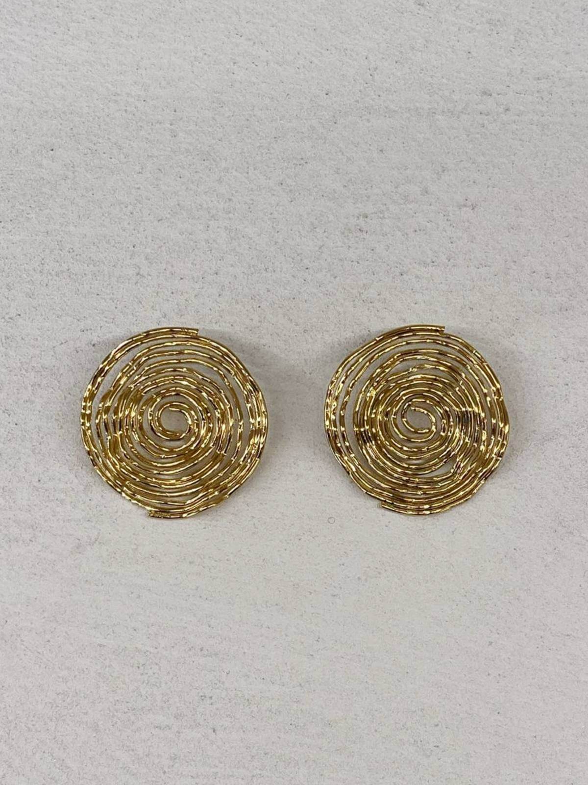 PENDIENTES RAL DORADO