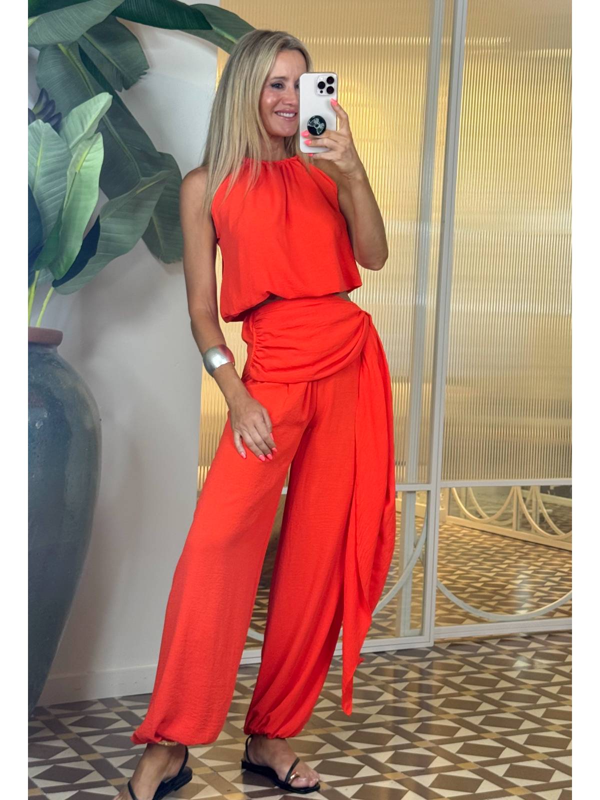 CONJUNTO RAUNE NARANJA