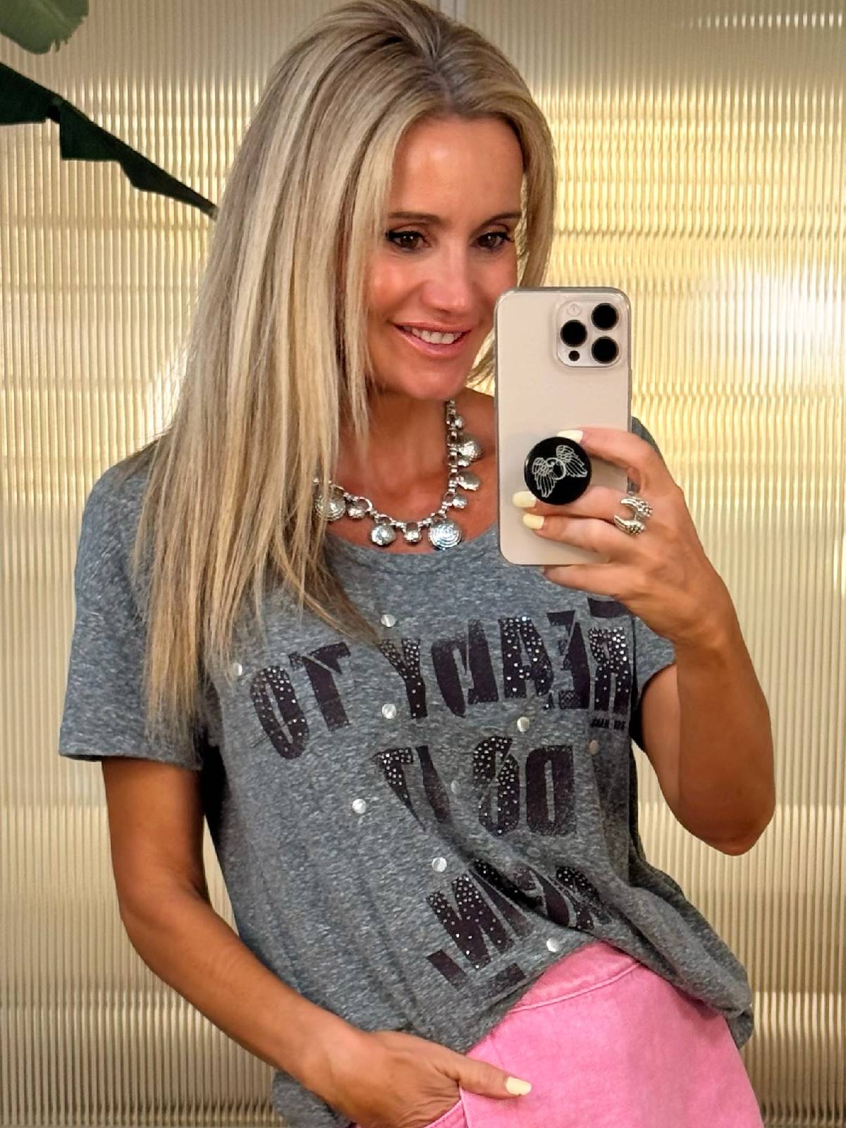 CAMISETA READY GRIS