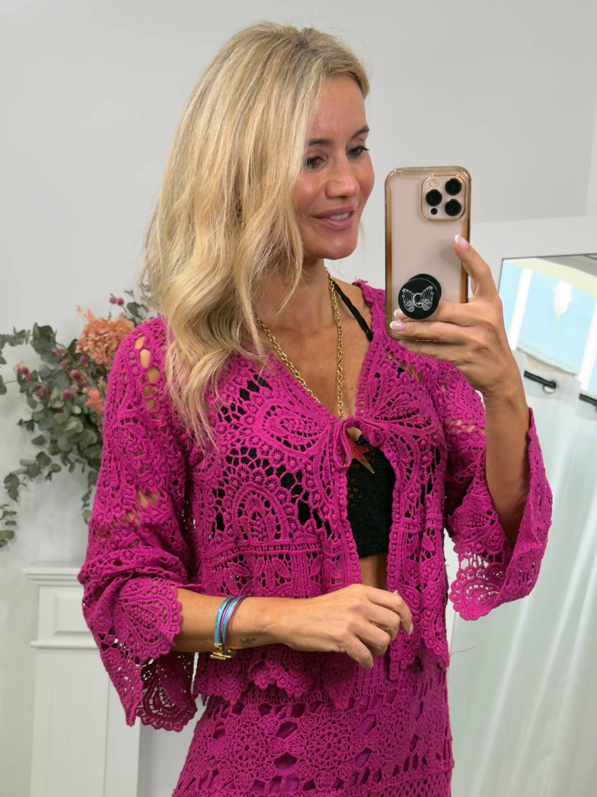 REBECA KISOR FUCSIA