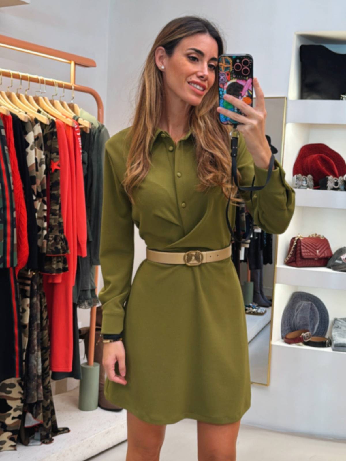 VESTIDO RETINO VERDE