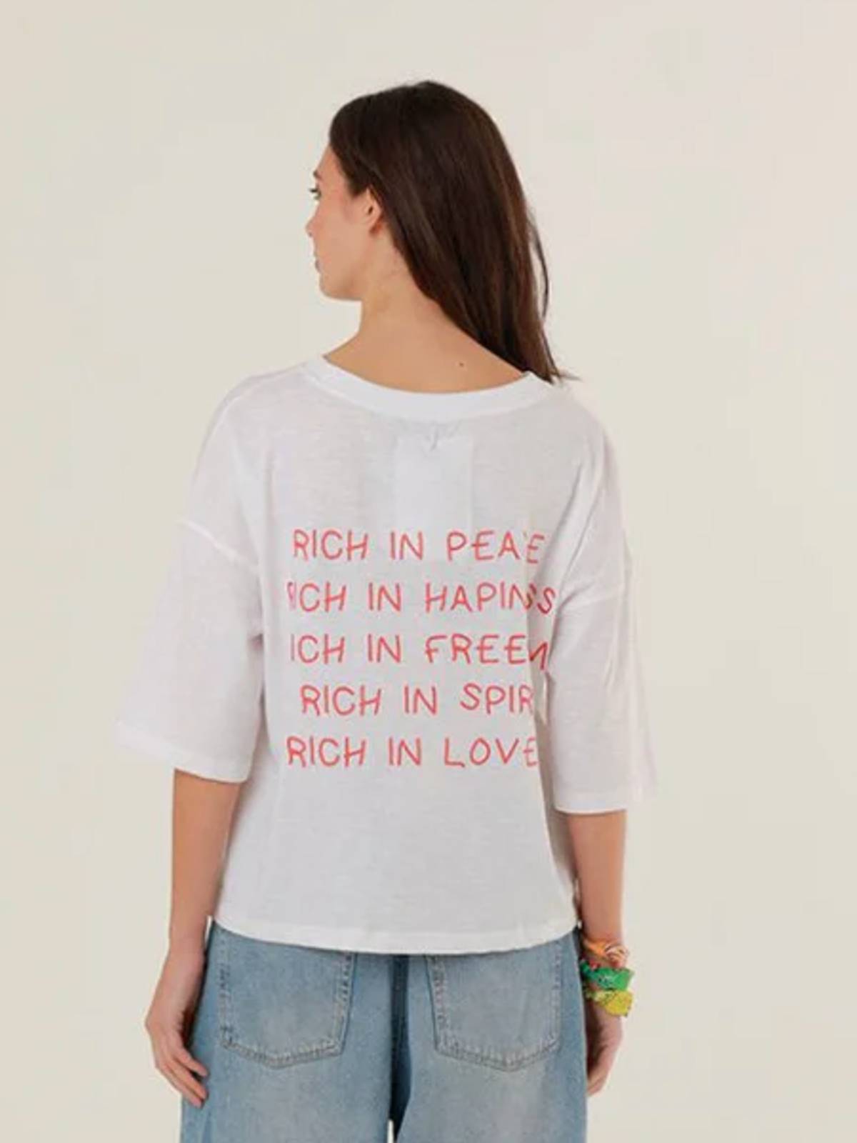 CAMISETA RICH BLANCO