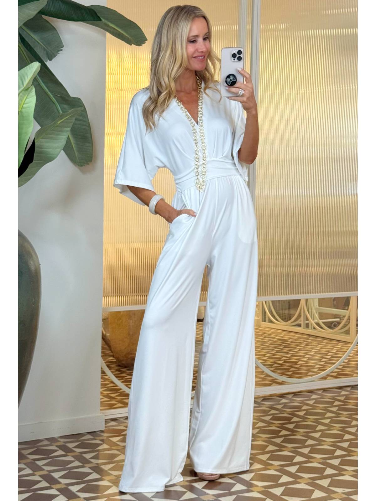 MONO ROWL BLANCO