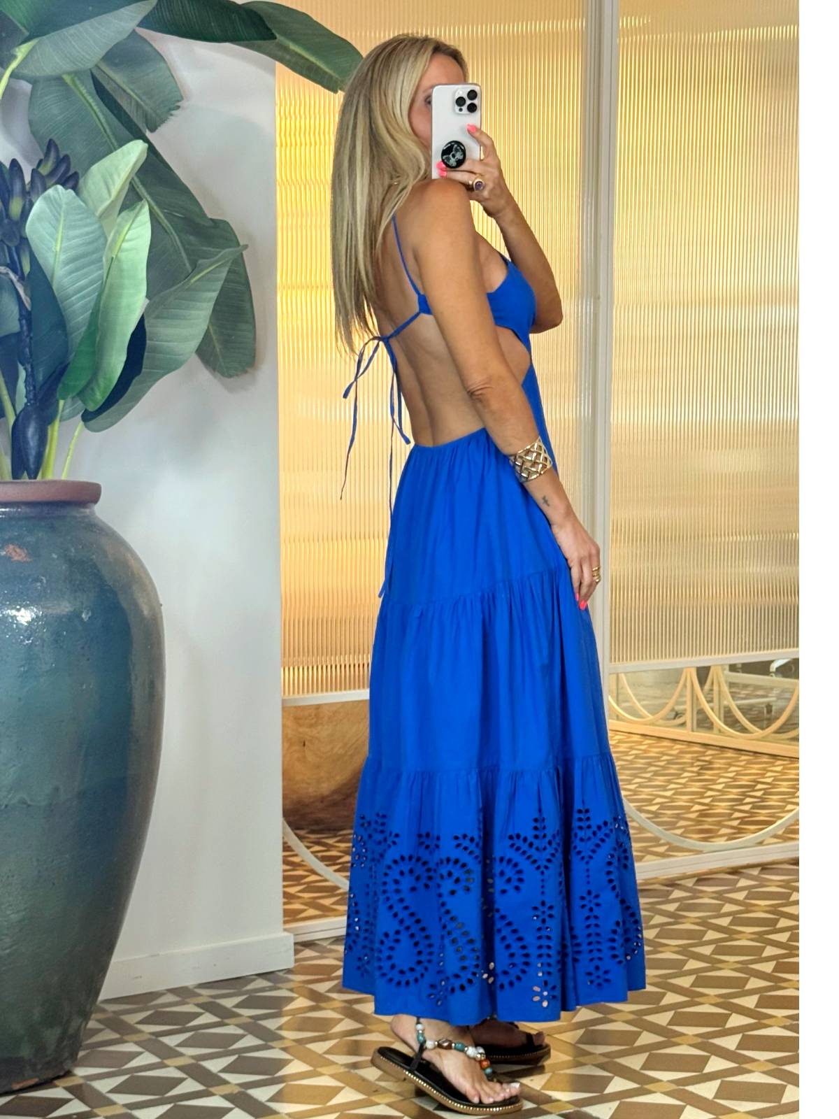 VESTIDO ROYALE AZUL