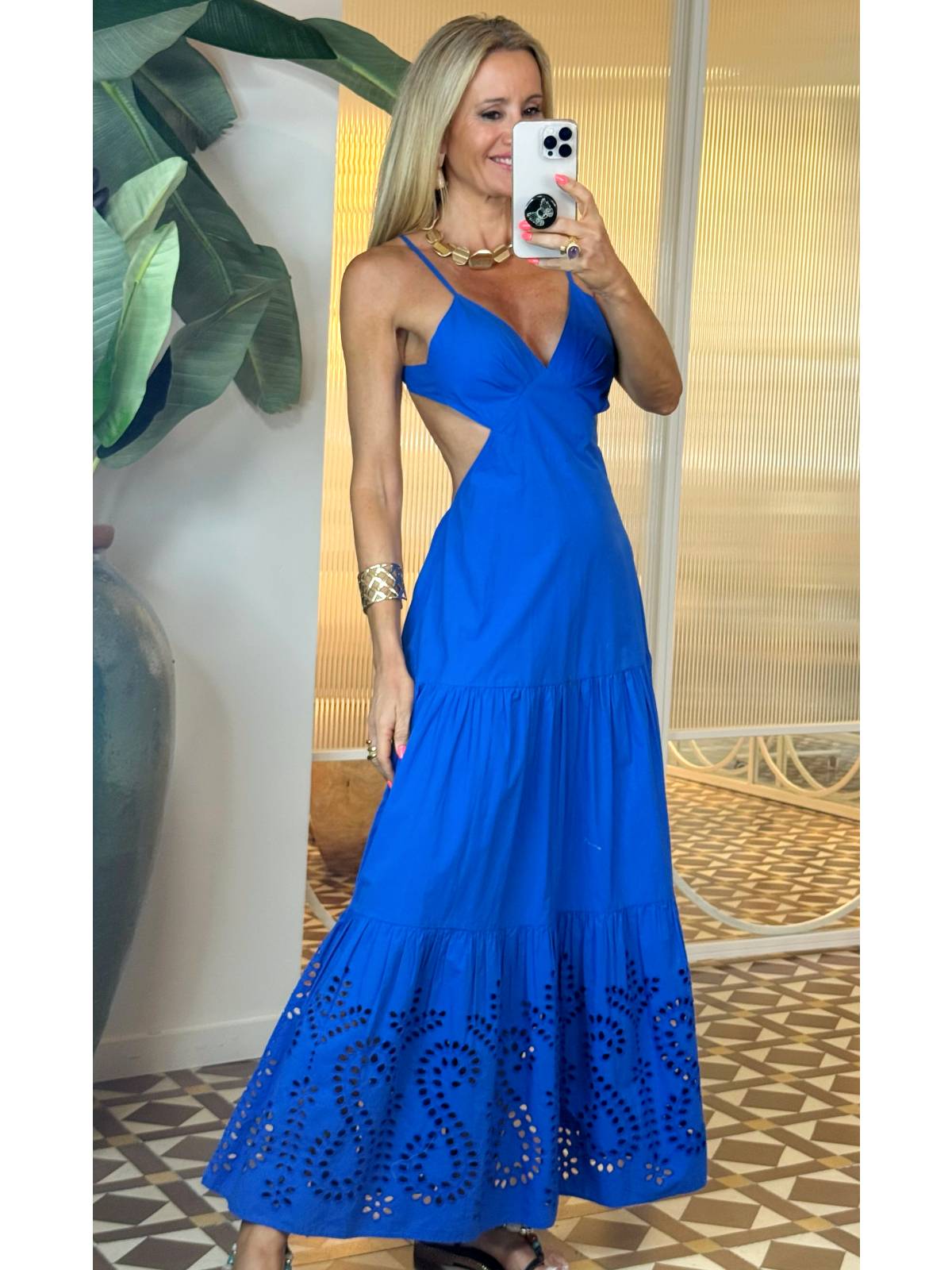 VESTIDO ROYALE AZUL