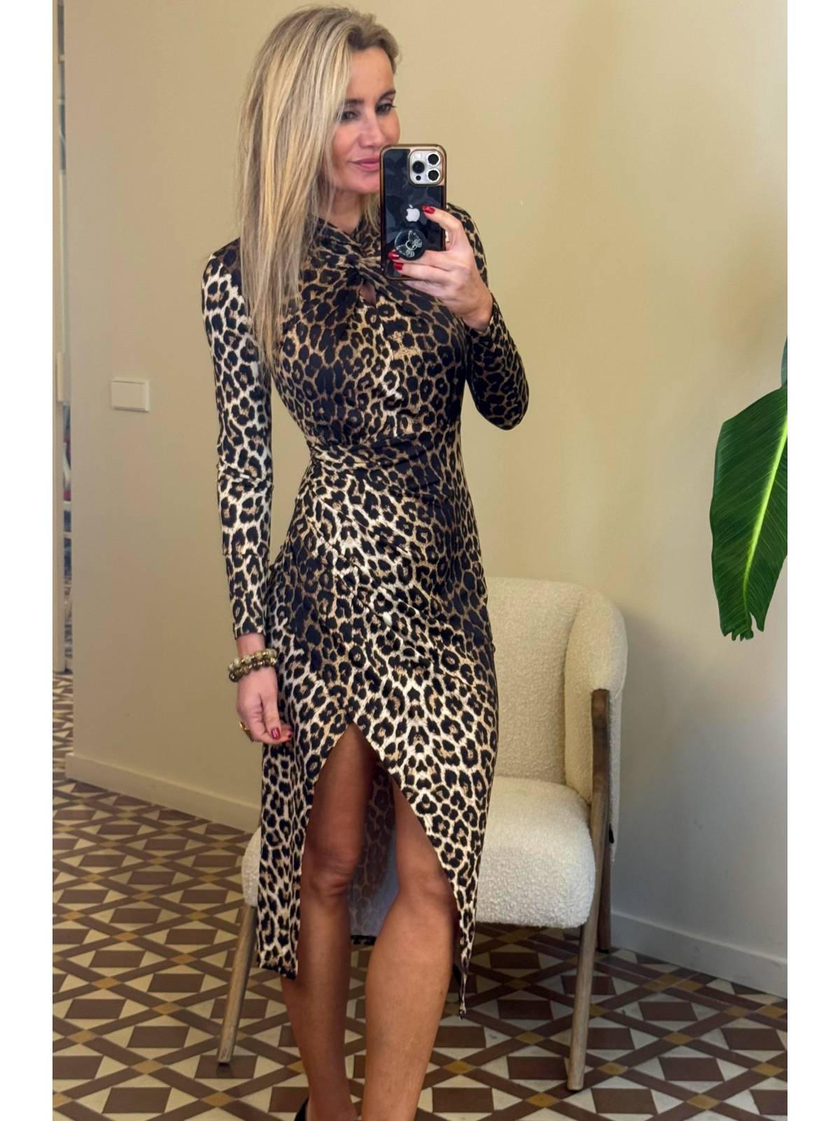 VESTIDO RUMIE LEOPARDO