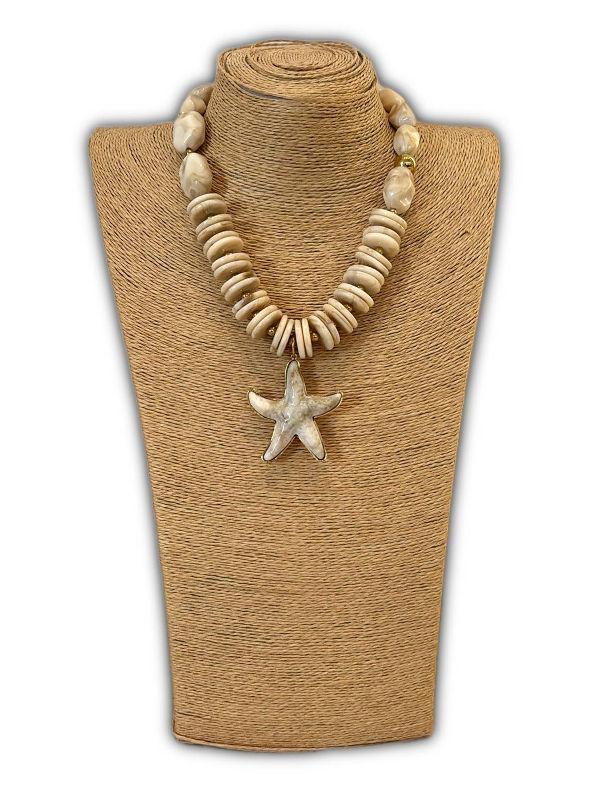BEIGE SALT NECKLACE