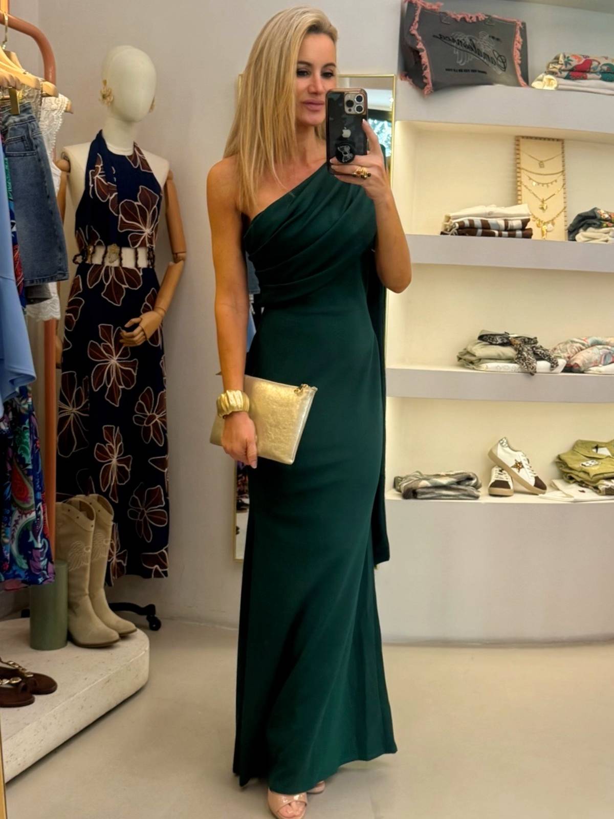 VESTIDO SASH ESMERALDA