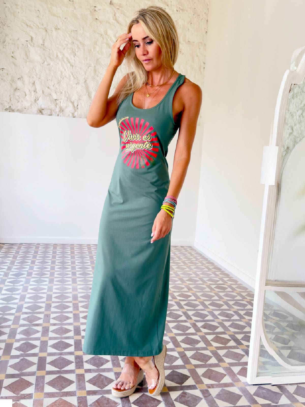 VESTIDO GREENE CAMALEÓNIC
