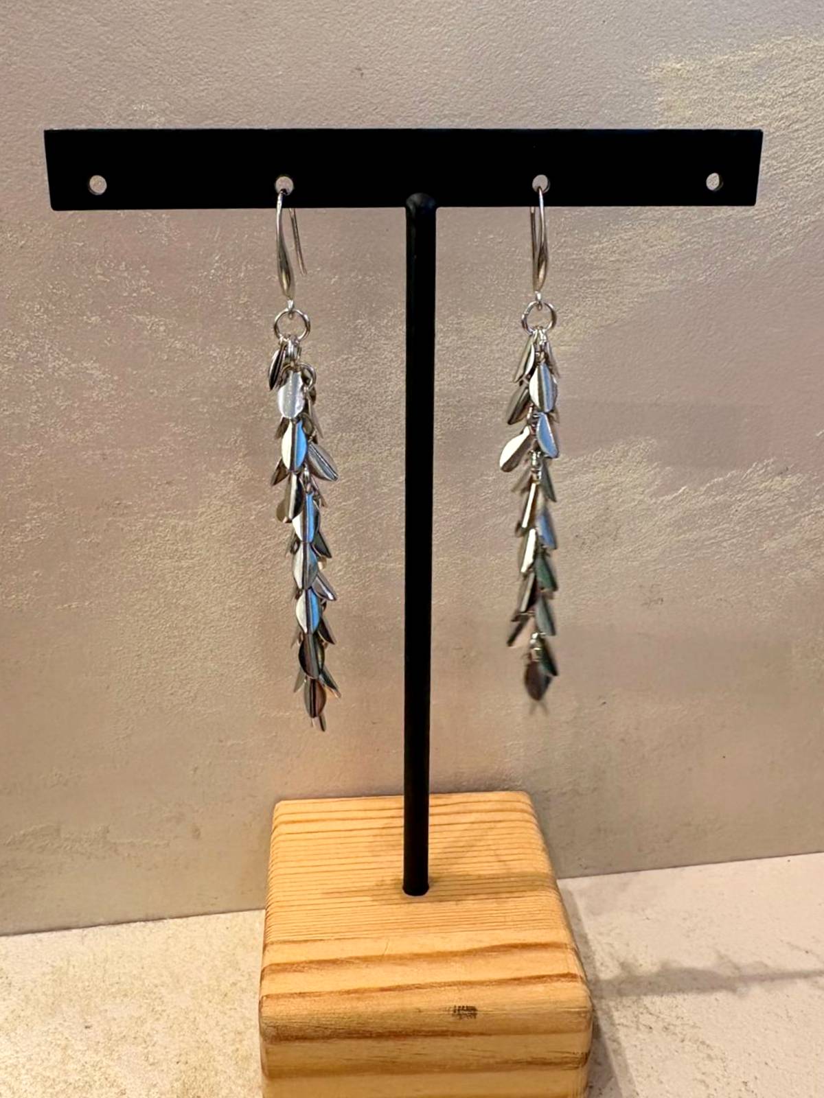 SILVER SEED EARRINGS