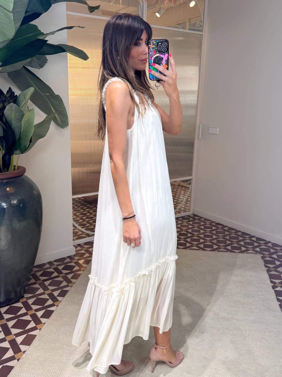 VESTIDO SHONA BLANCO