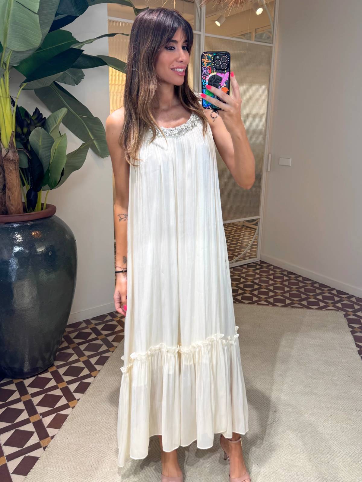 VESTIDO SHONA BLANCO