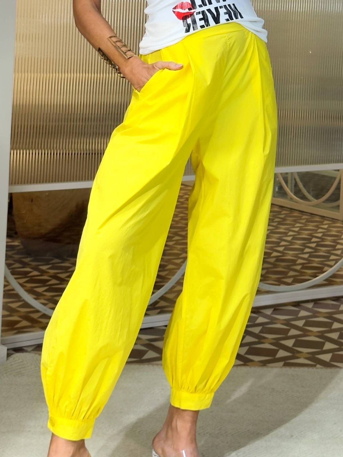 PANTALÓN SIBA AMARILLO