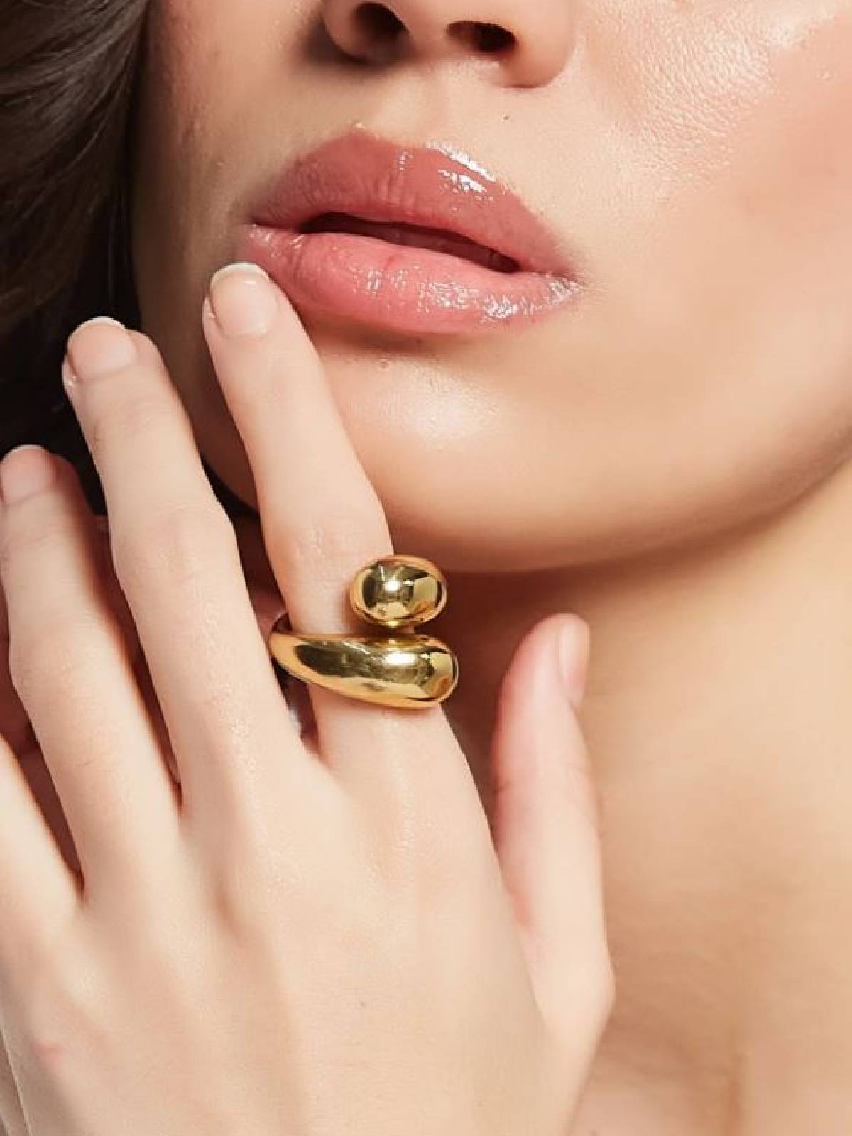ANILLO SIRA DORADO