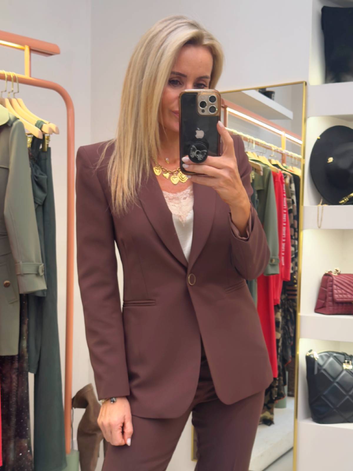 BLAZER SKADI MARRON