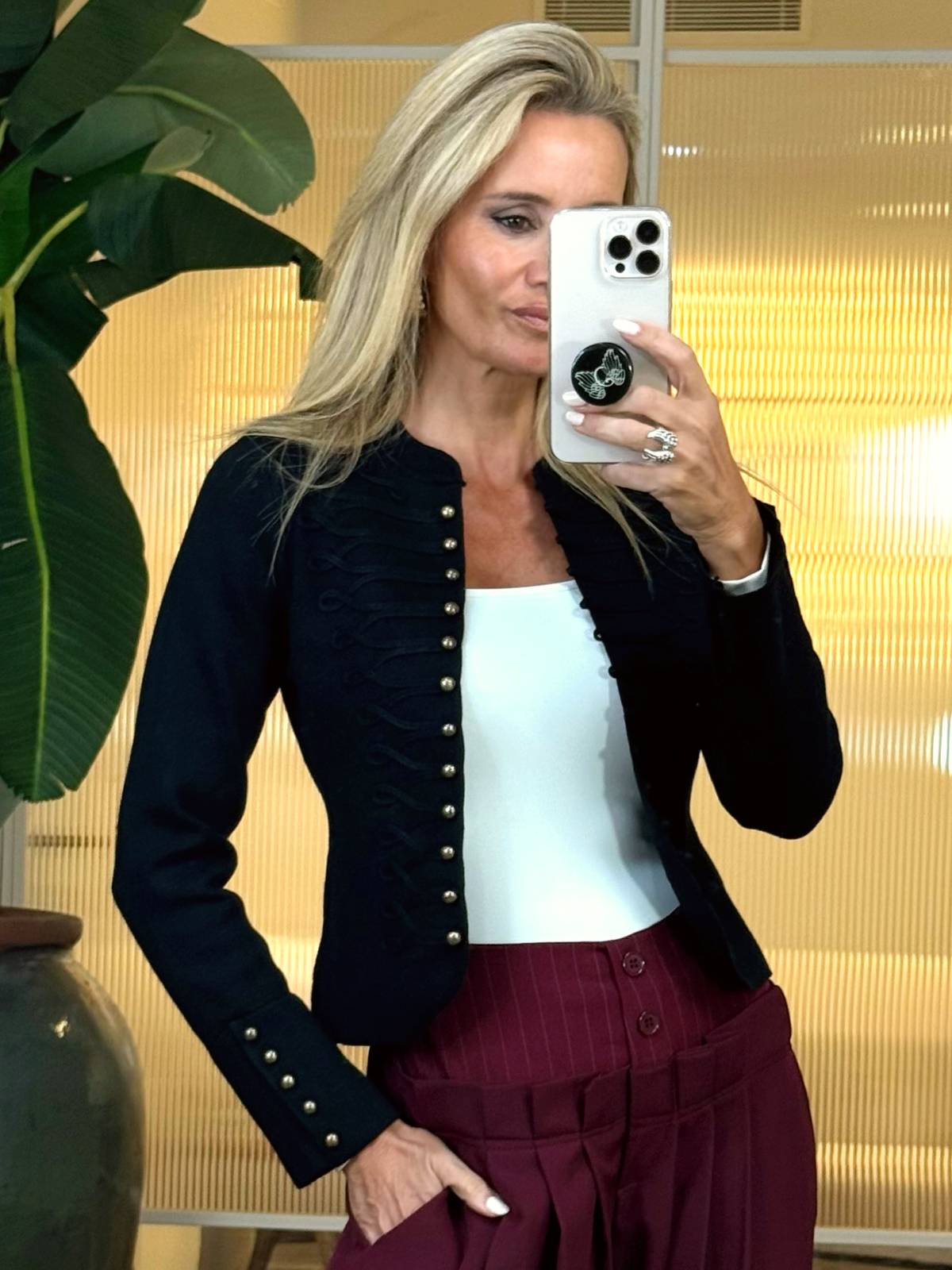 CHAQUETA SONNET NEGRO
