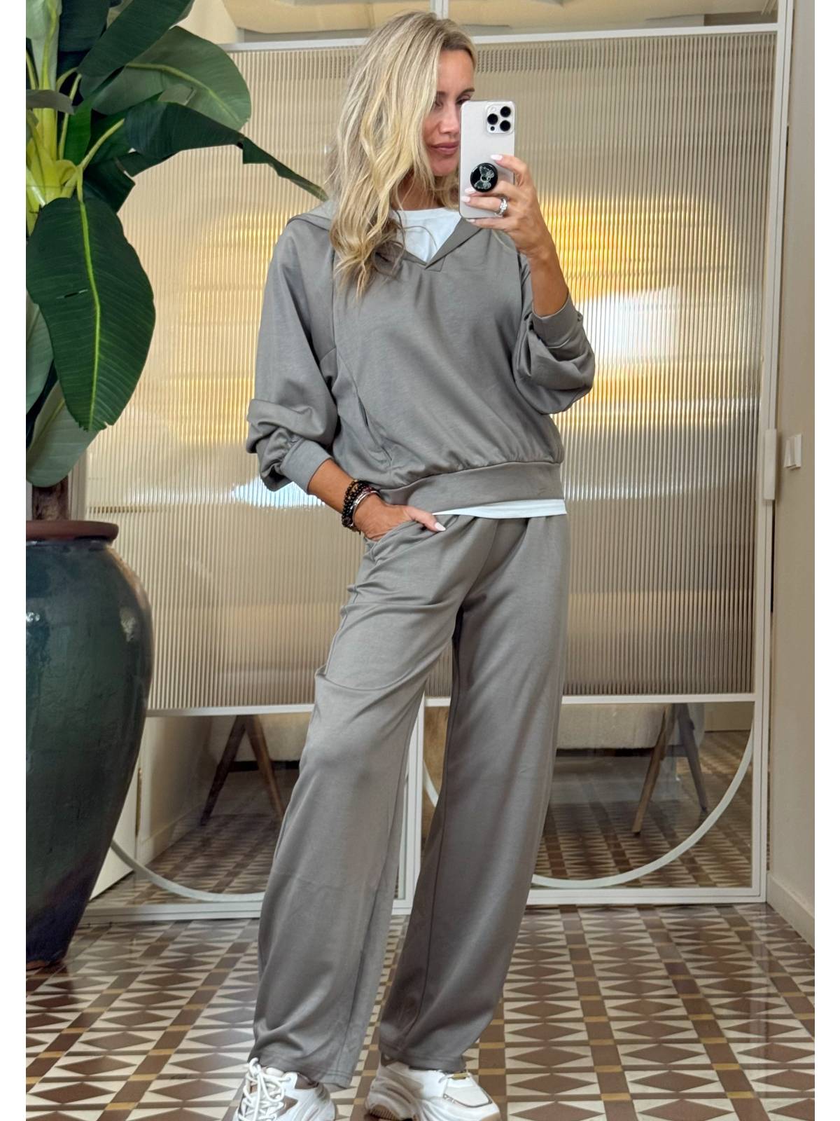 CONJUNTO SORNI KAKI