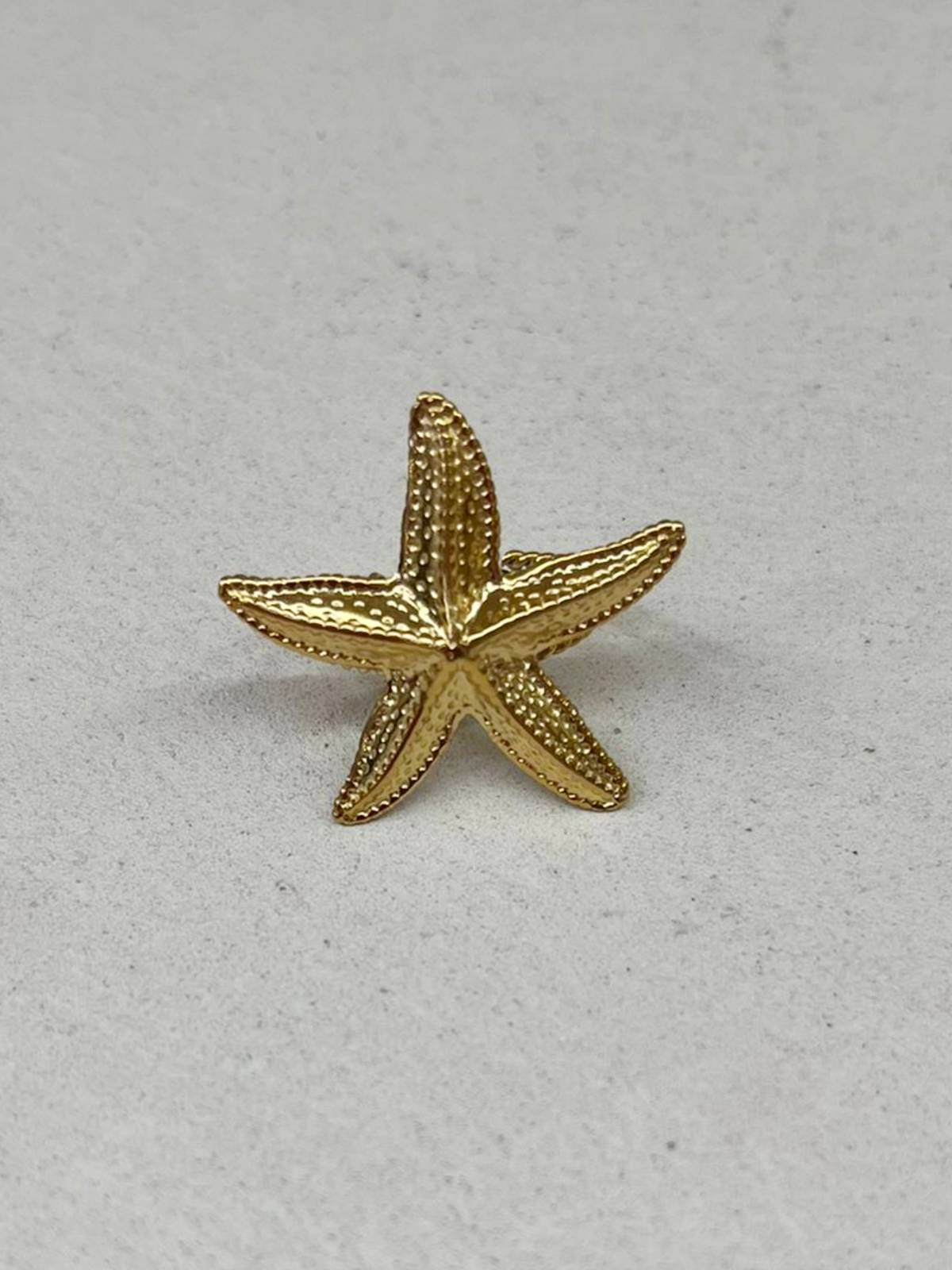 ANILLO STARFISH DORADO