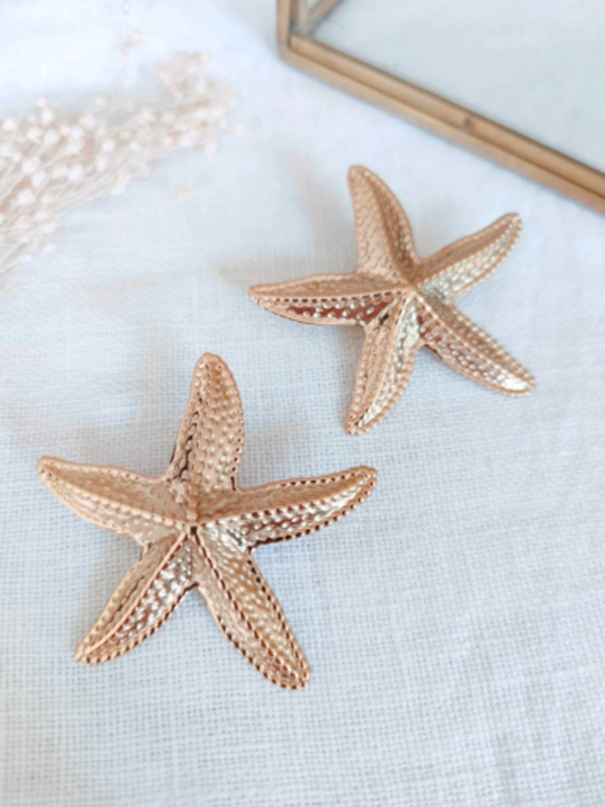 PENDIENTES STARFISH DORAD