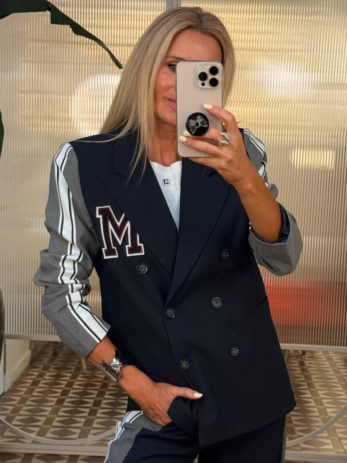 BLAZER STRIP MARINO