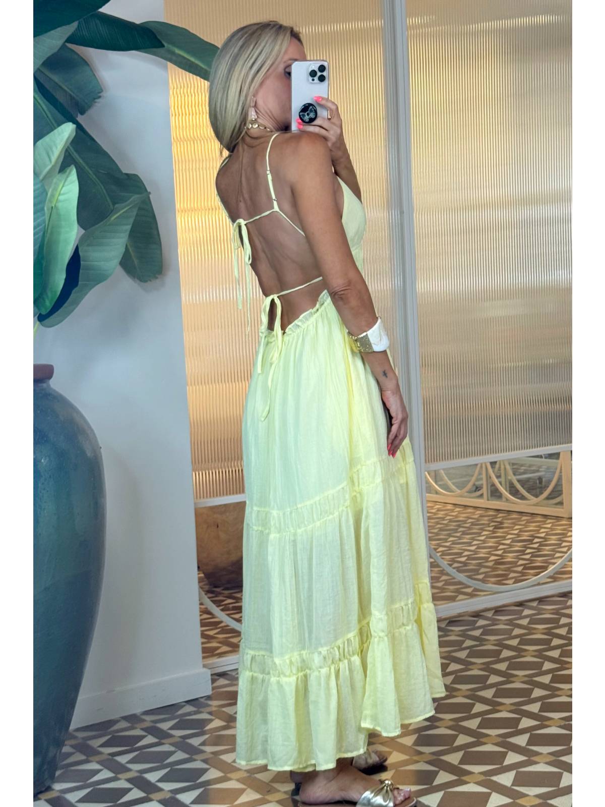 VESTIDO TAINEA AMARILLO
