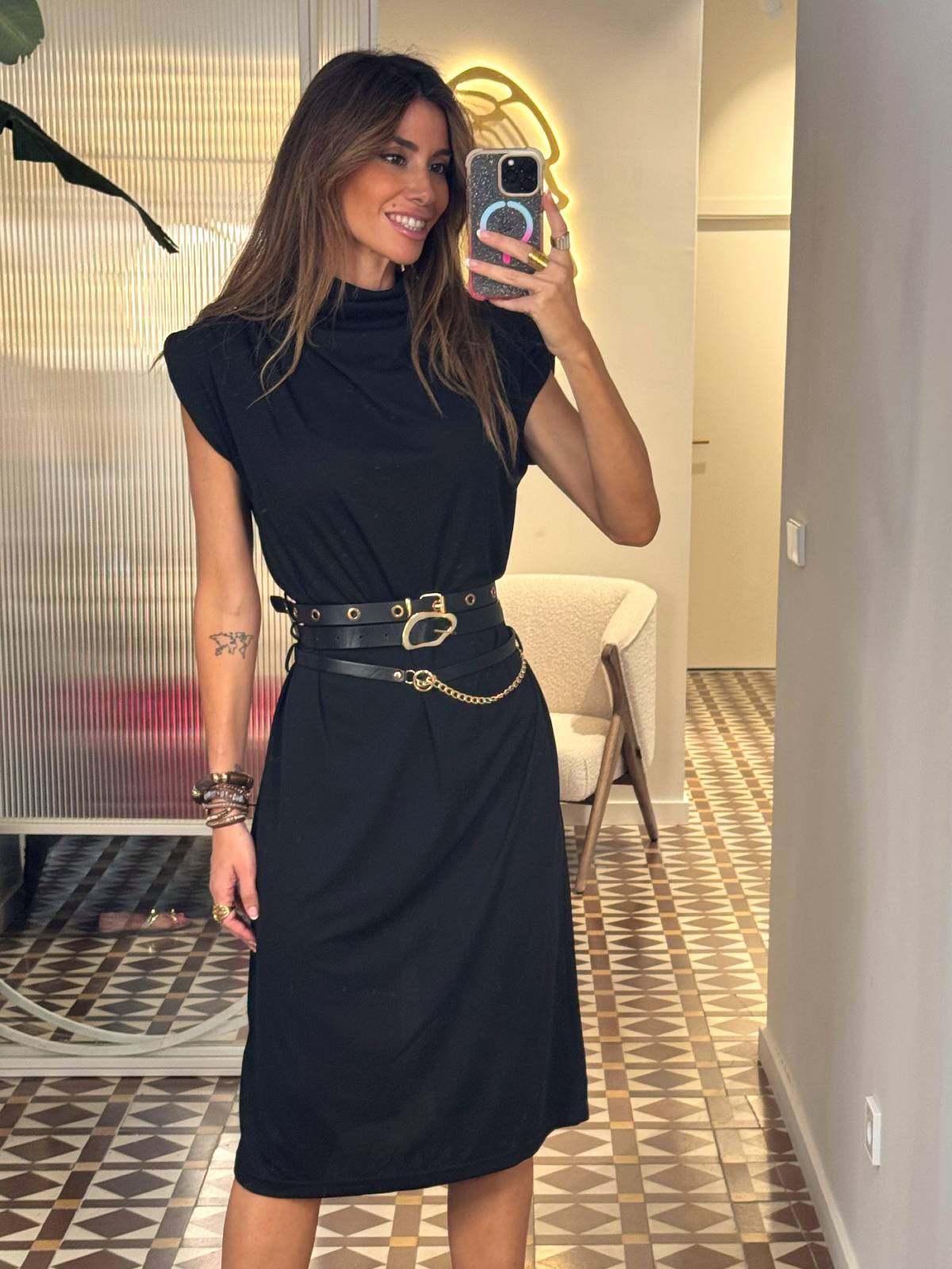 VESTIDO TEAK NEGRO