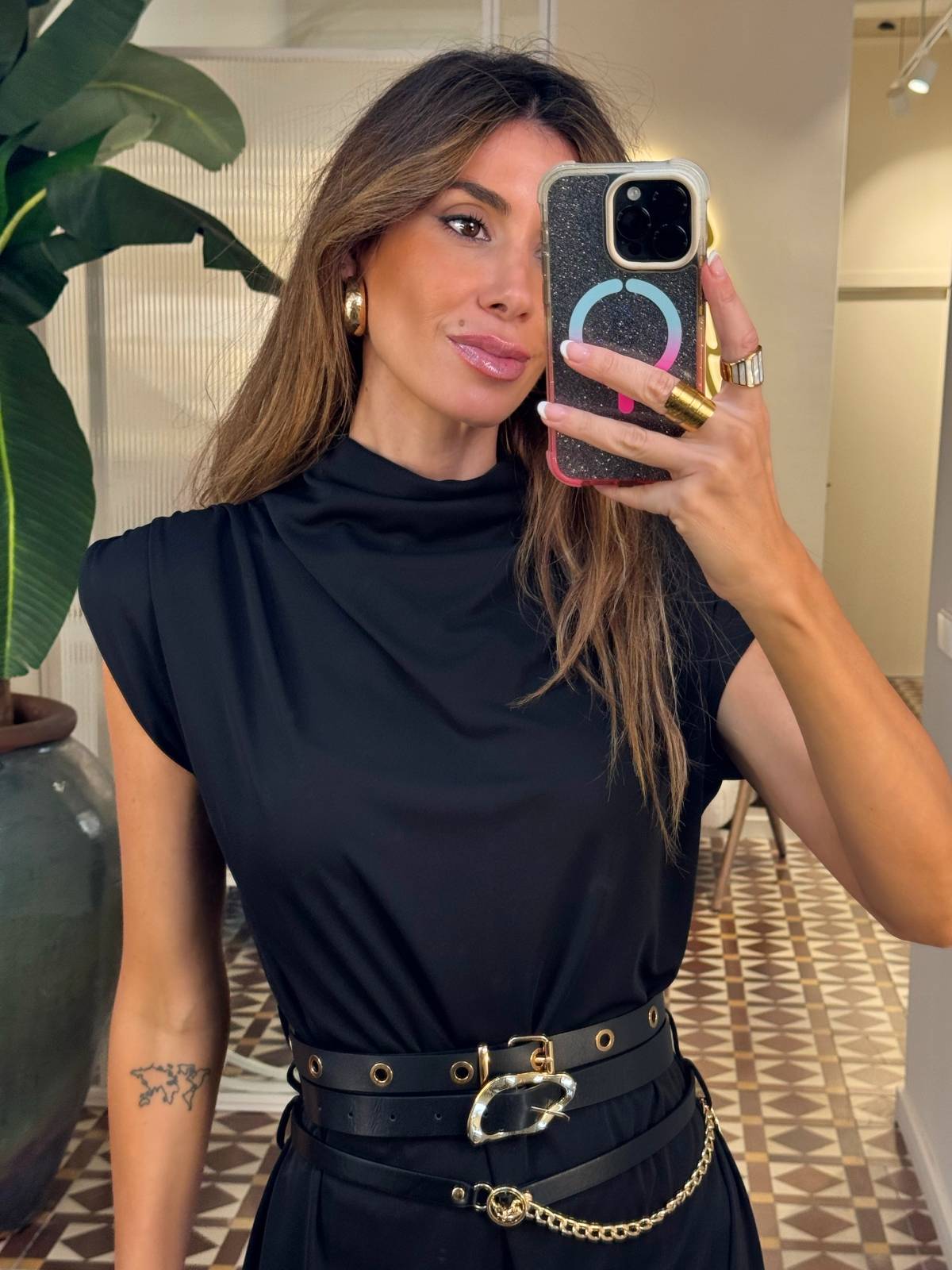 VESTIDO TEAK NEGRO
