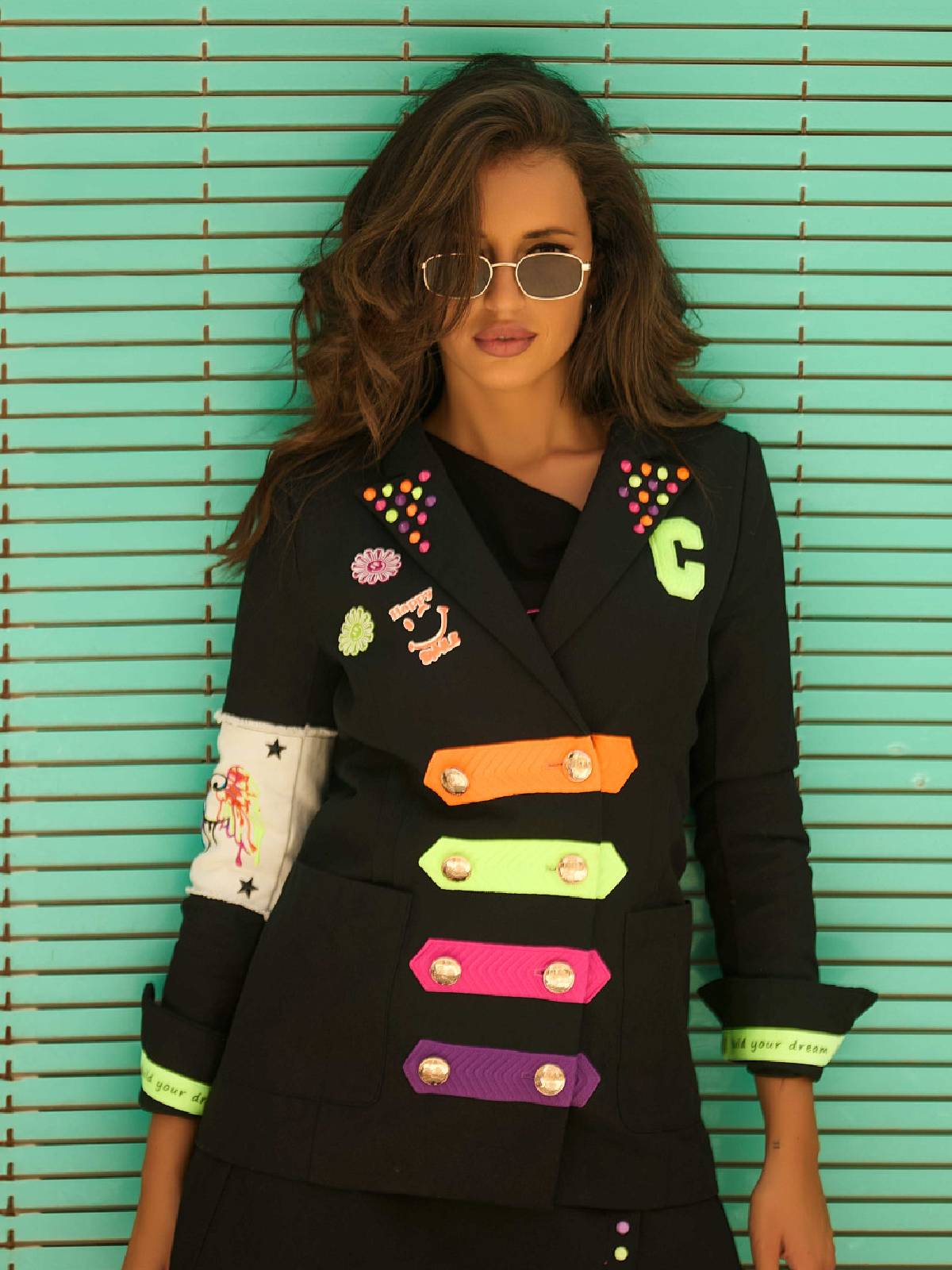 CHAQUETA TENCA CAMALEÓNICA