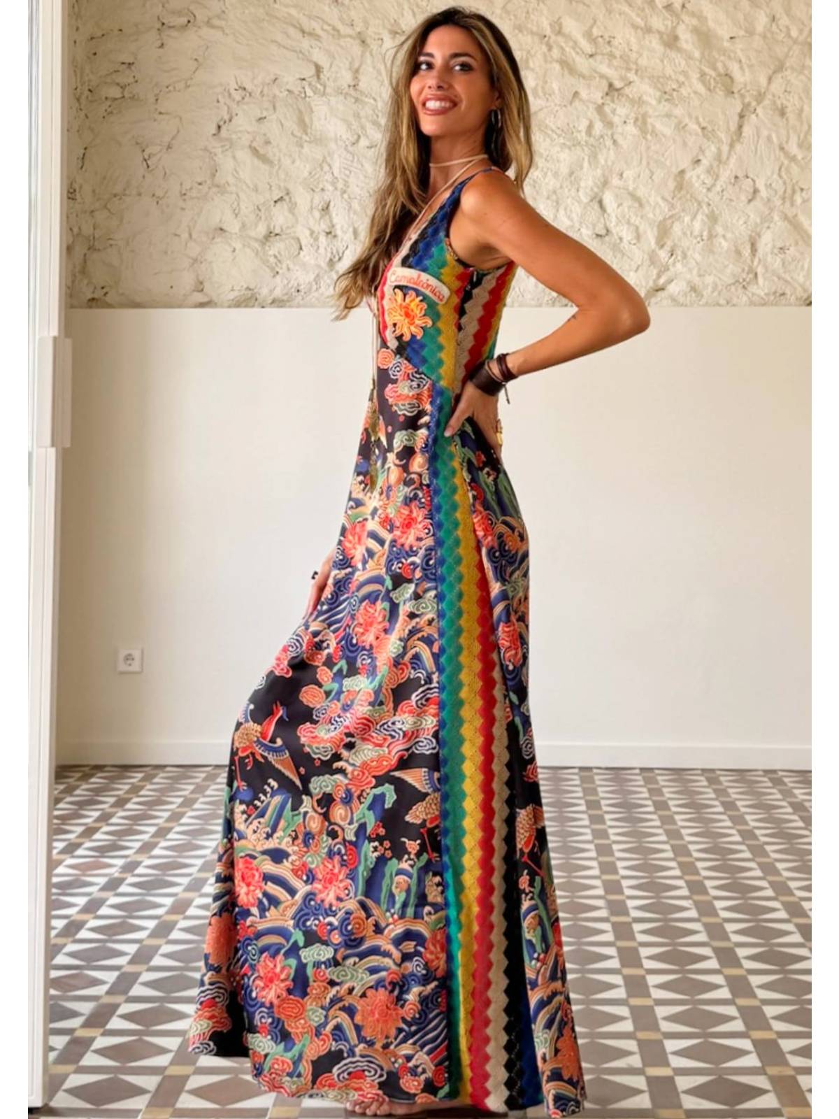 VESTIDO THERESA CAMALEÓNI