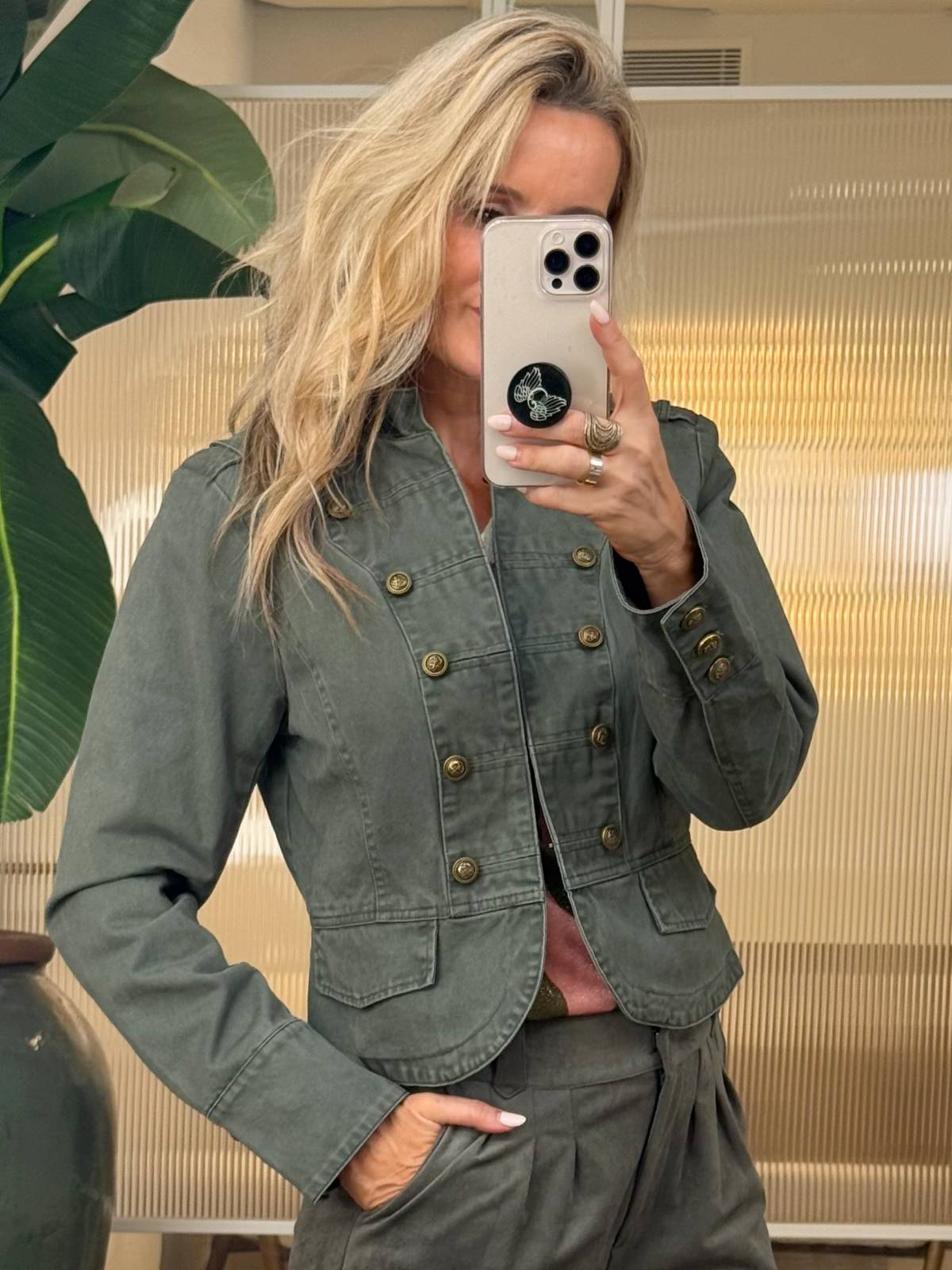 CHAQUETA TOFU VERDE