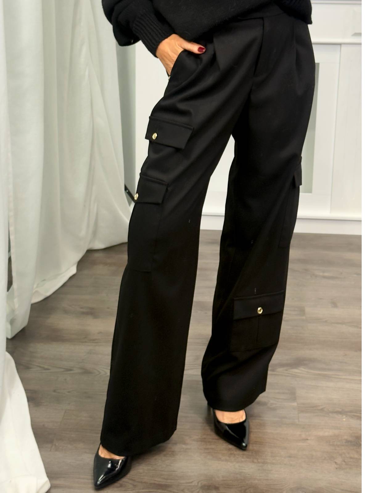 PANTALÓN TRADE NEGRO